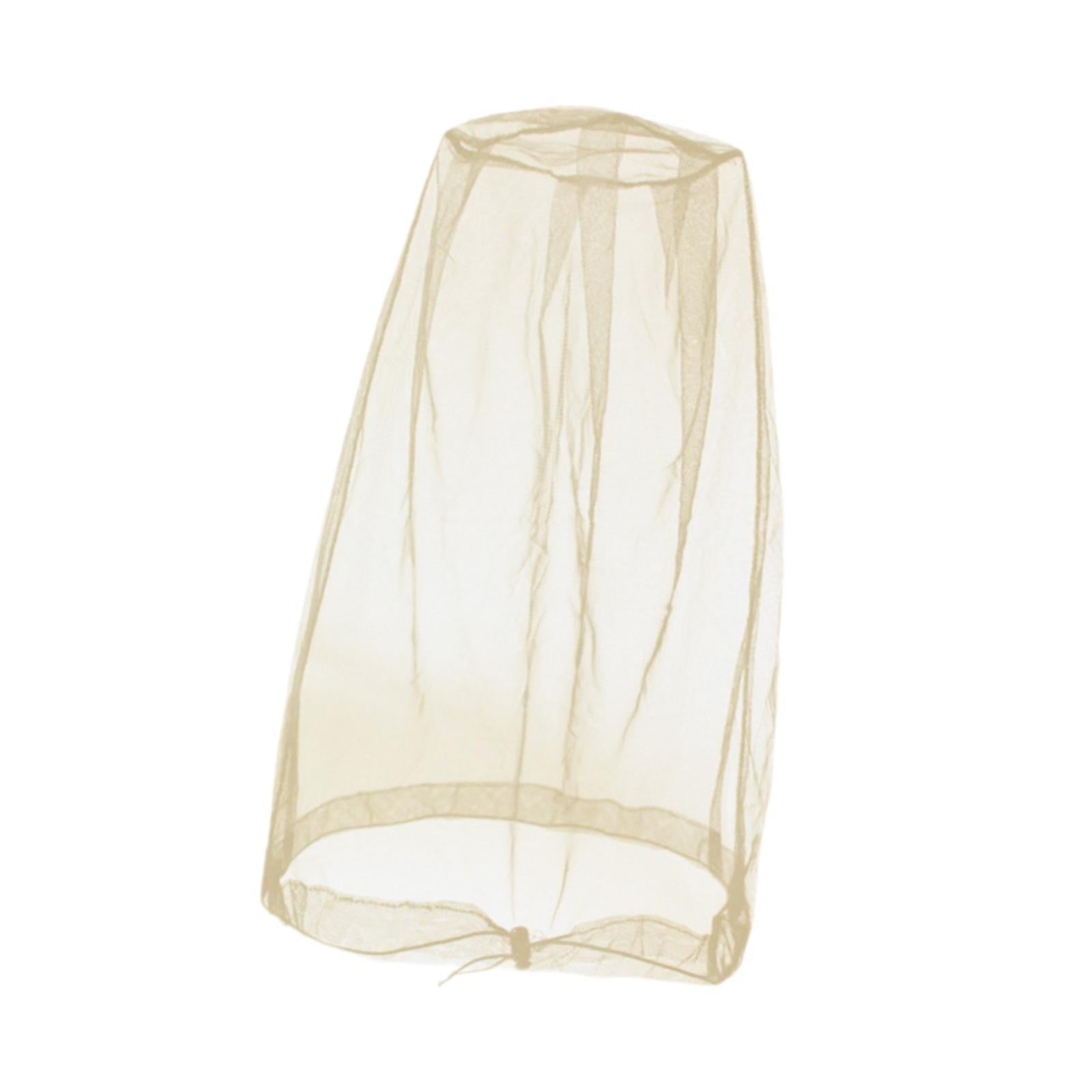 Head Net Sunhat Head Protecting Net for Outdoor Activities Camping Adventure Beige