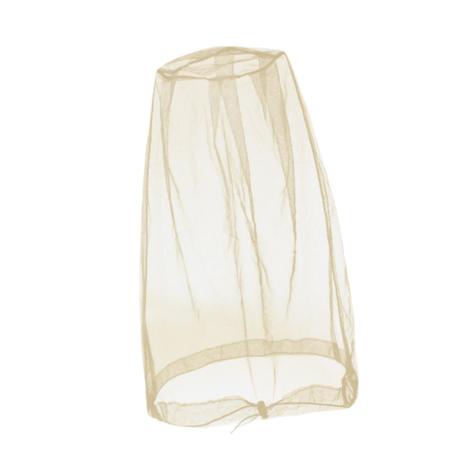 Head Net Sunhat Head Protecting Net for Outdoor Activities Camping Adventure Beige