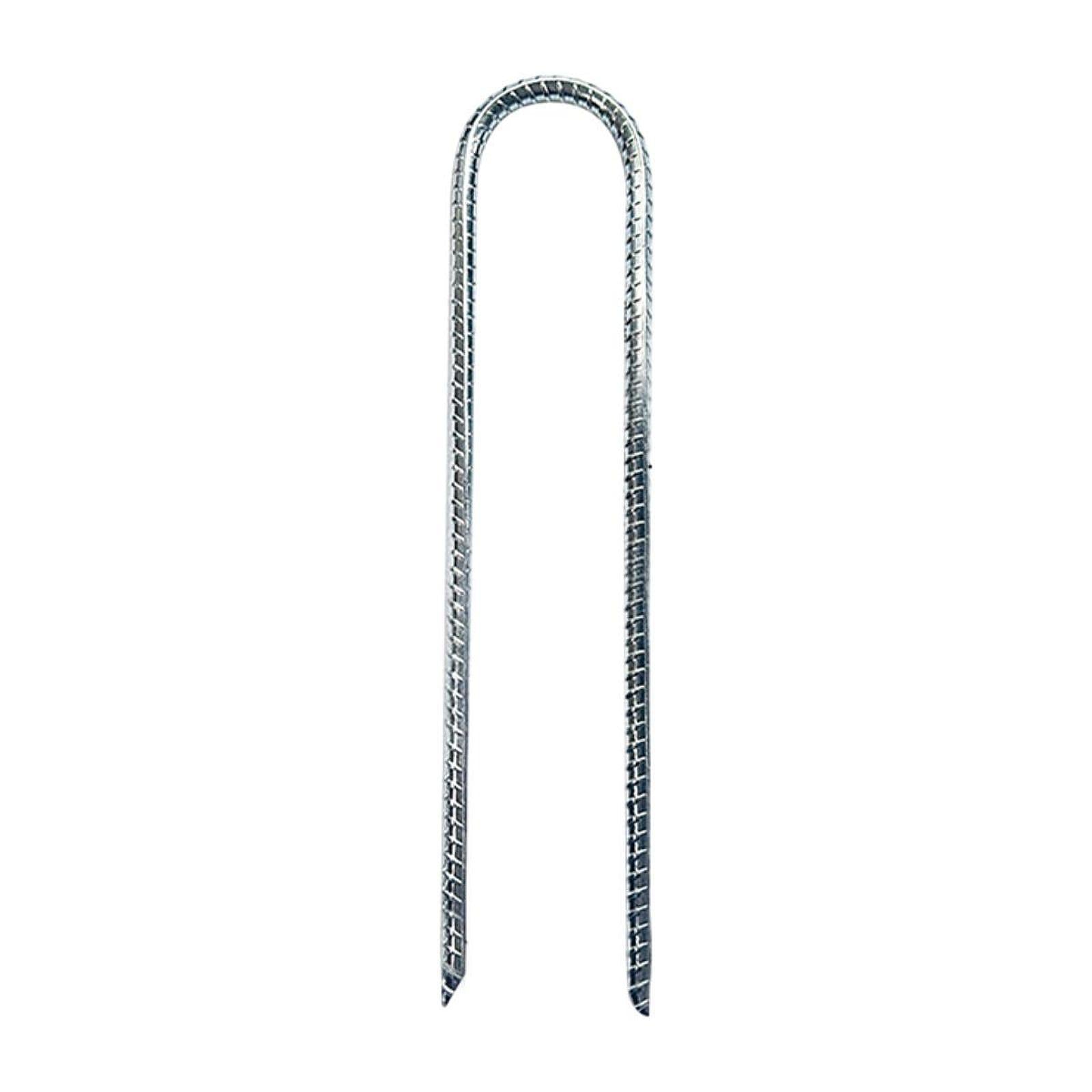6 Pieces Camping Tent Stakes Metal Ground Anchors for Outdoor Picnic Shelter
