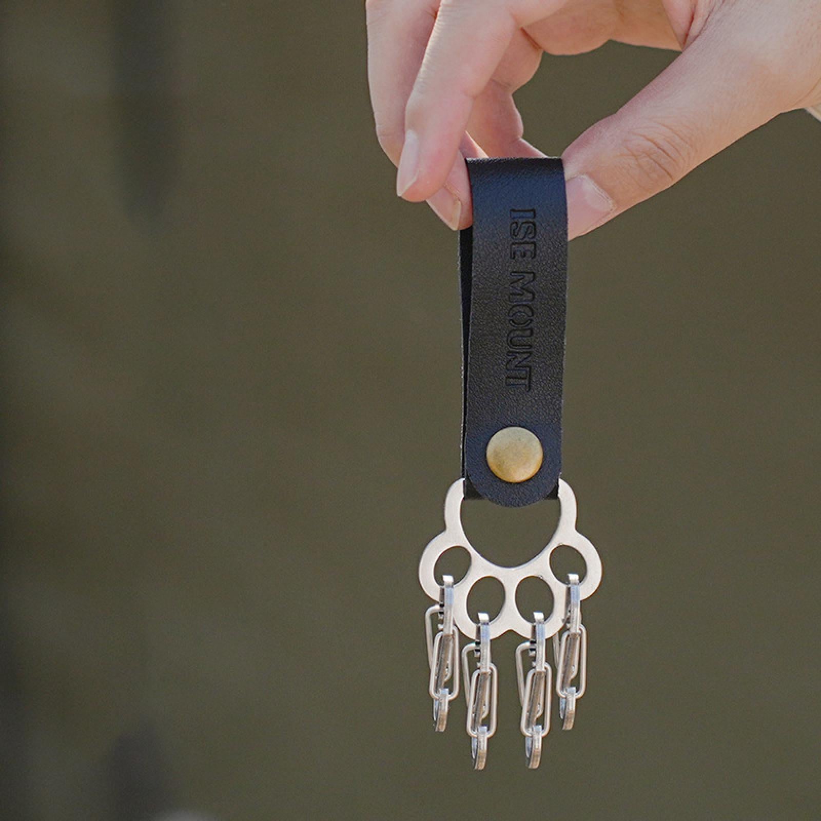 Stainless Steel Keychain Cat Claw Design Accessory Hiking Detachable S Hooks