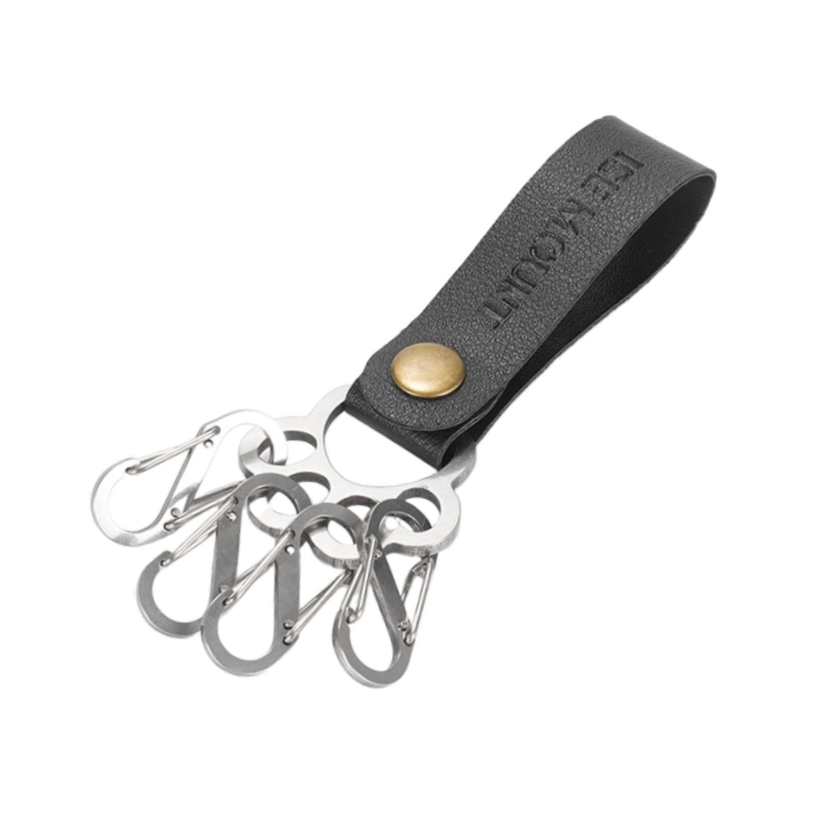 Stainless Steel Keychain Cat Claw Design Accessory Hiking Detachable S Hooks