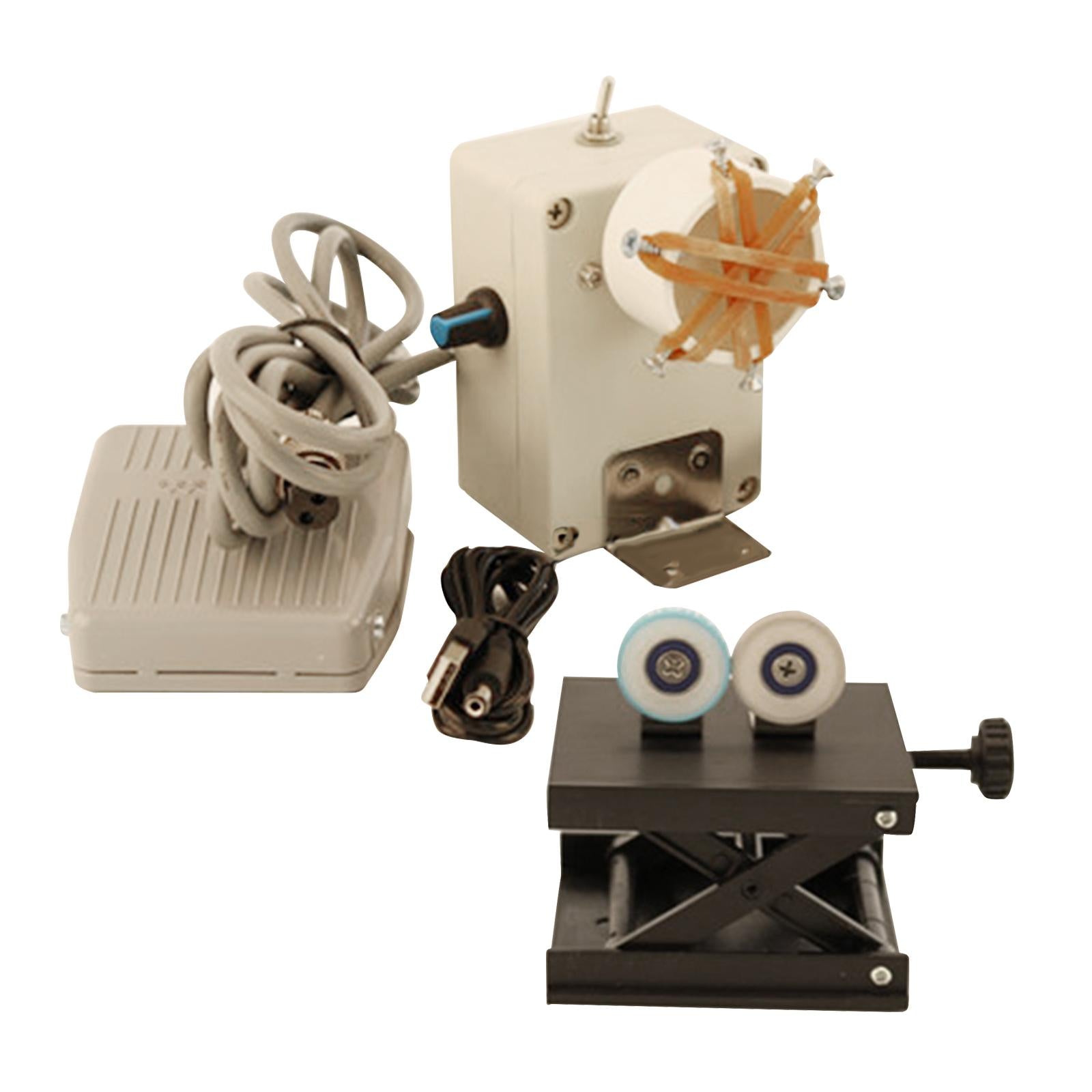 DIY Winding Machine Fishing Tools Rod Dryer Rod Building Machine Accessories with Pedal pp stand