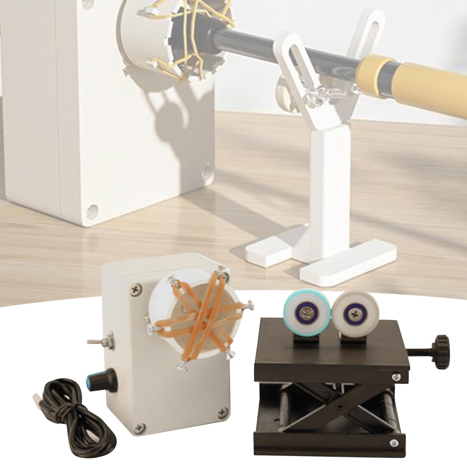 DIY Winding Machine Fishing Tools Rod Dryer Rod Building Machine Accessories pp stand
