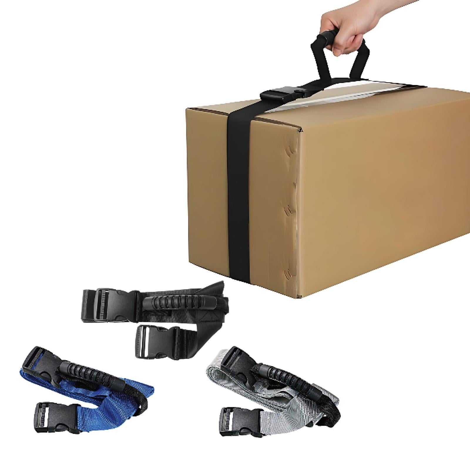 Cross Style Carry Strap Securing Straps for Groceries Heavy Objects Home Use Black