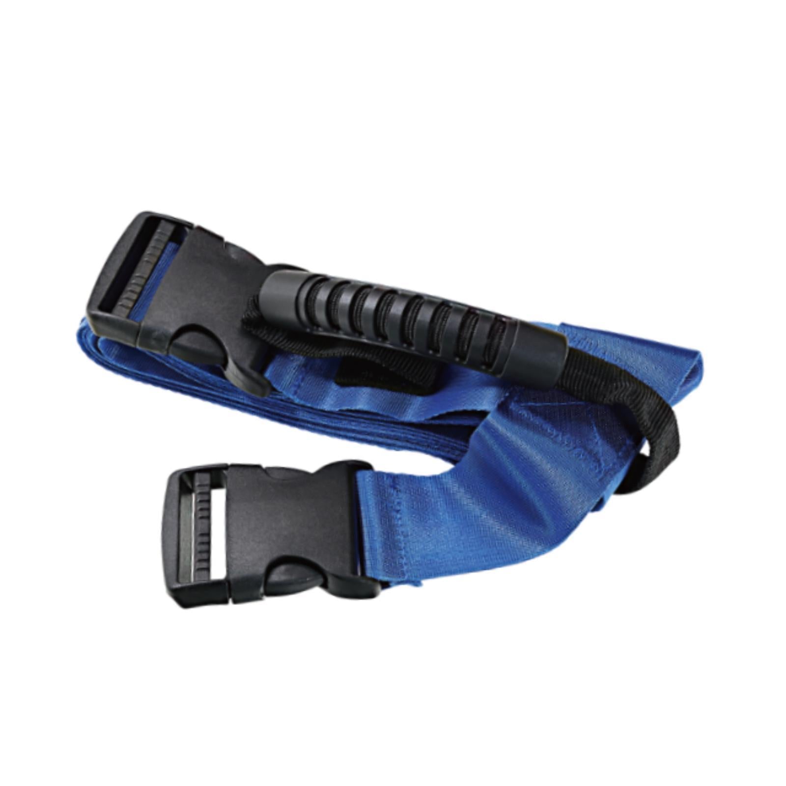 Cross Style Carry Strap Securing Straps for Groceries Heavy Objects Home Use Blue