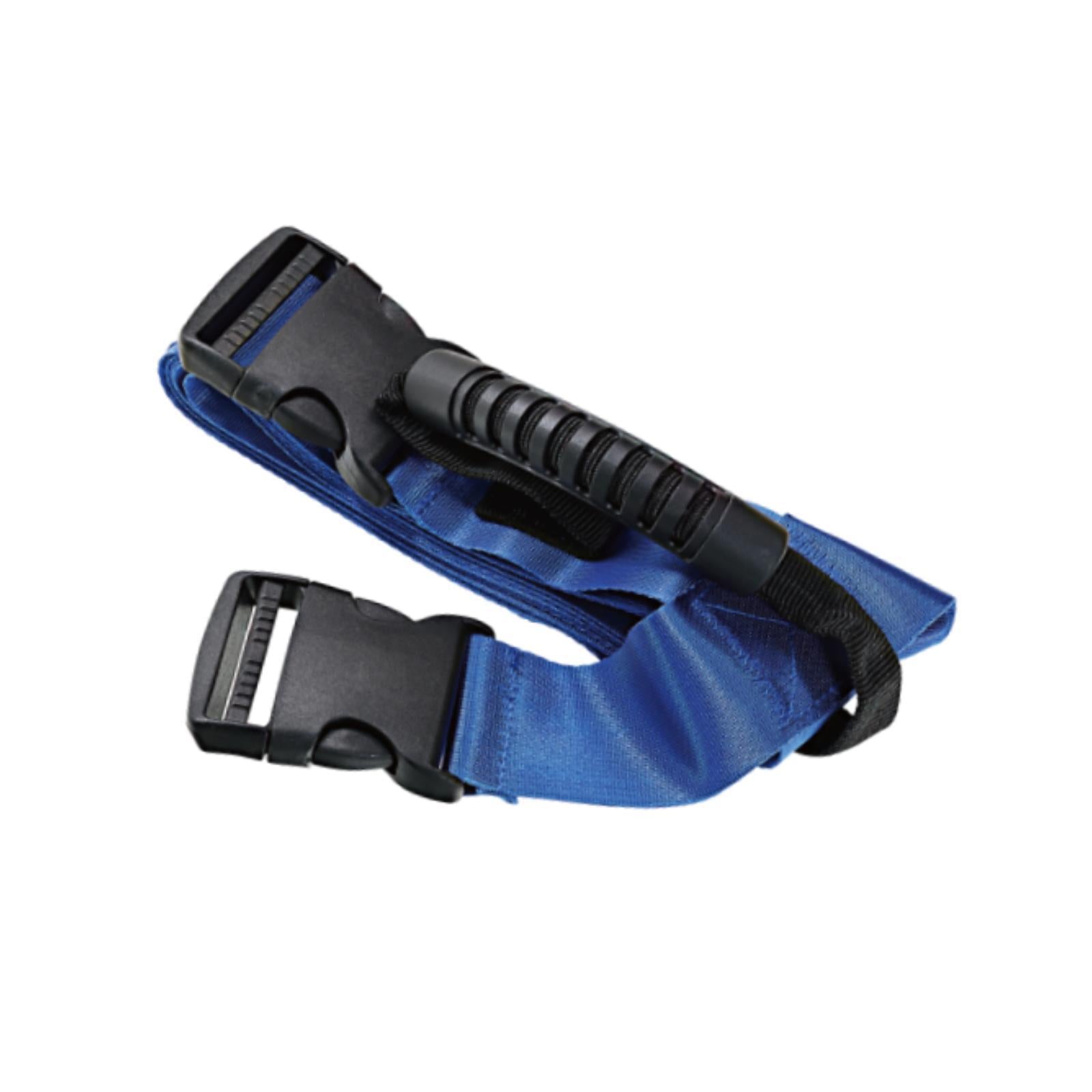 Cross Style Carry Strap Securing Straps for Groceries Heavy Objects Home Use Blue
