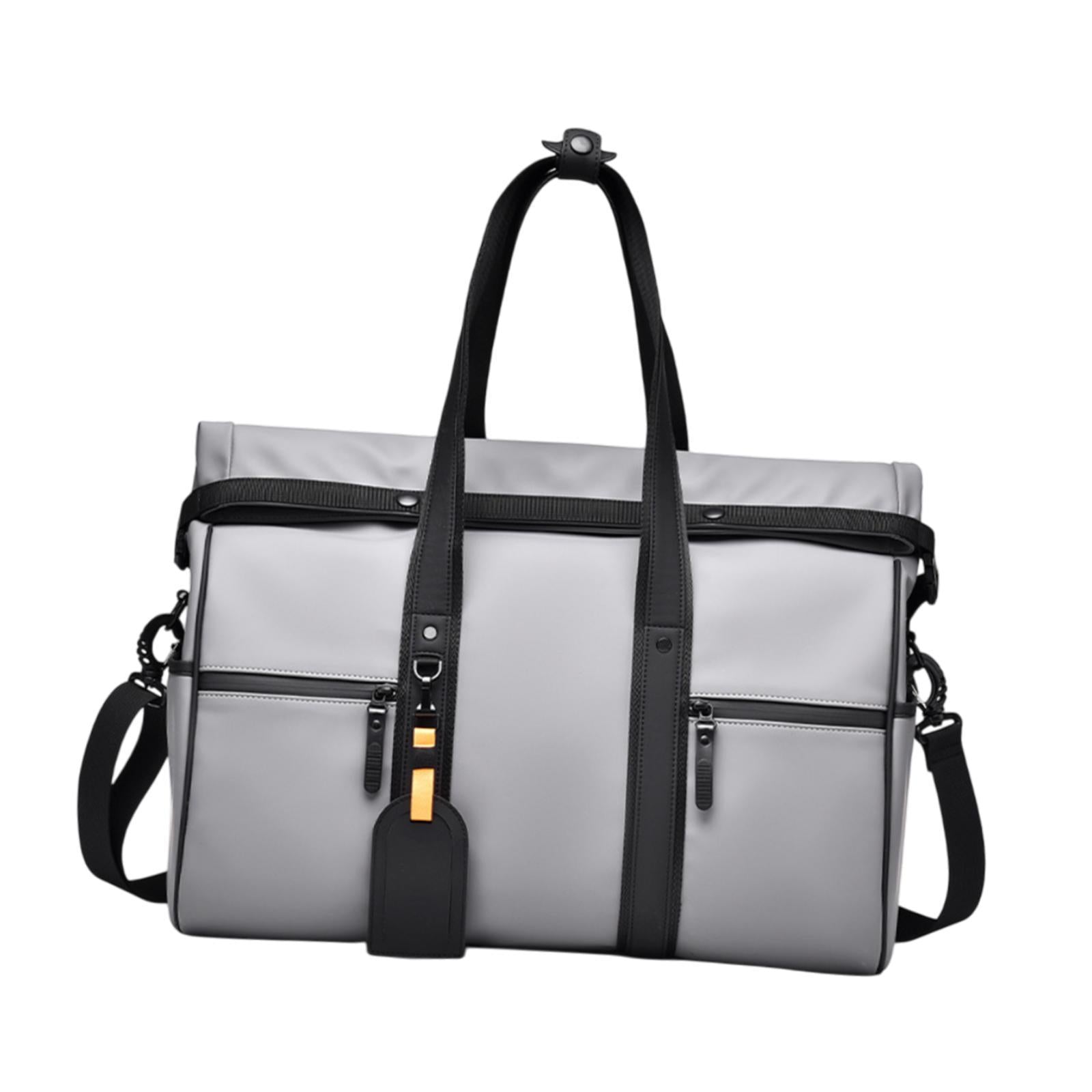 Business Trip Luggage Storage Bag Shoulder Pack for Workout Exercise Camping Gray