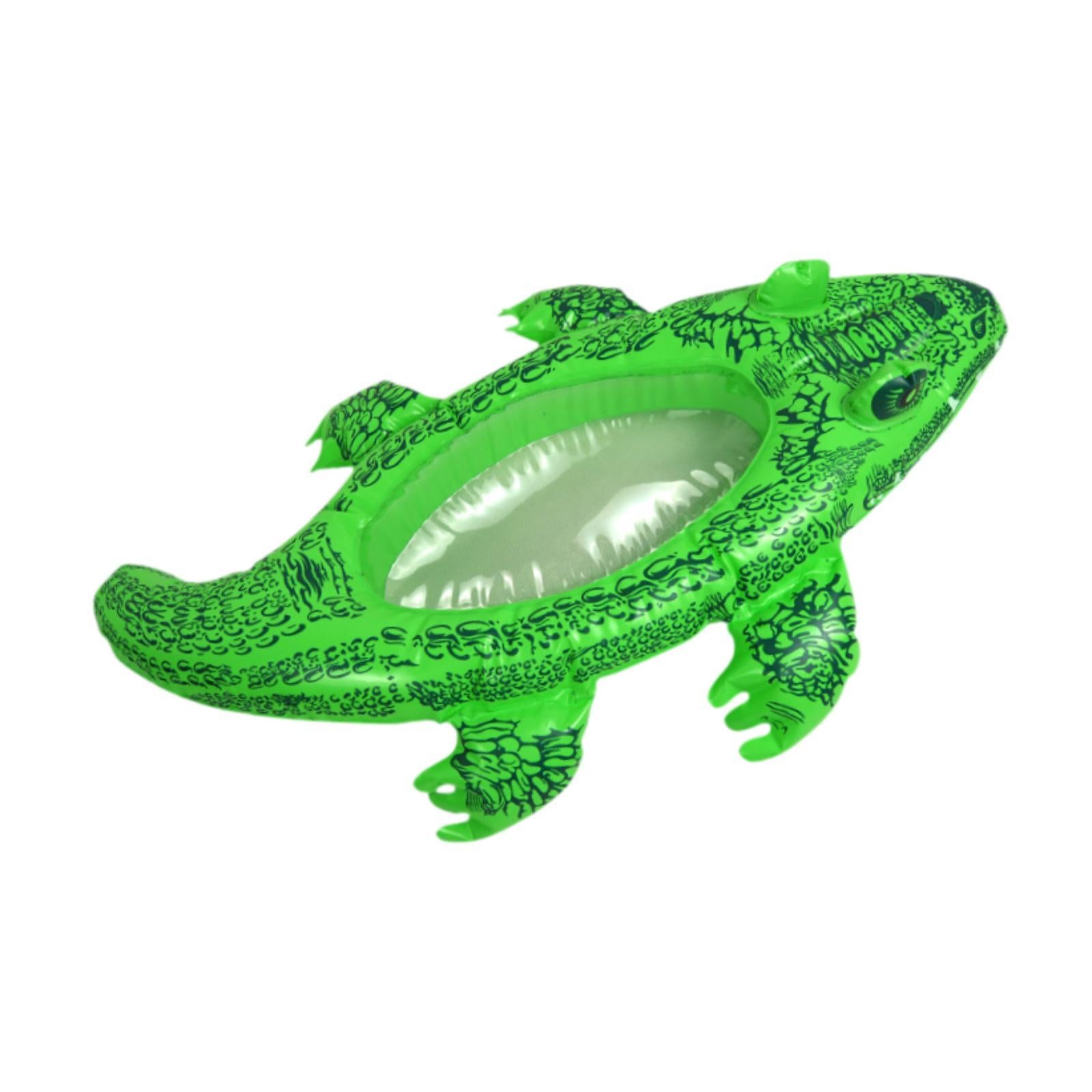 Inflatable Kids Pool Floats Funny Inflatable Swimming Pool for Yard Crocodile