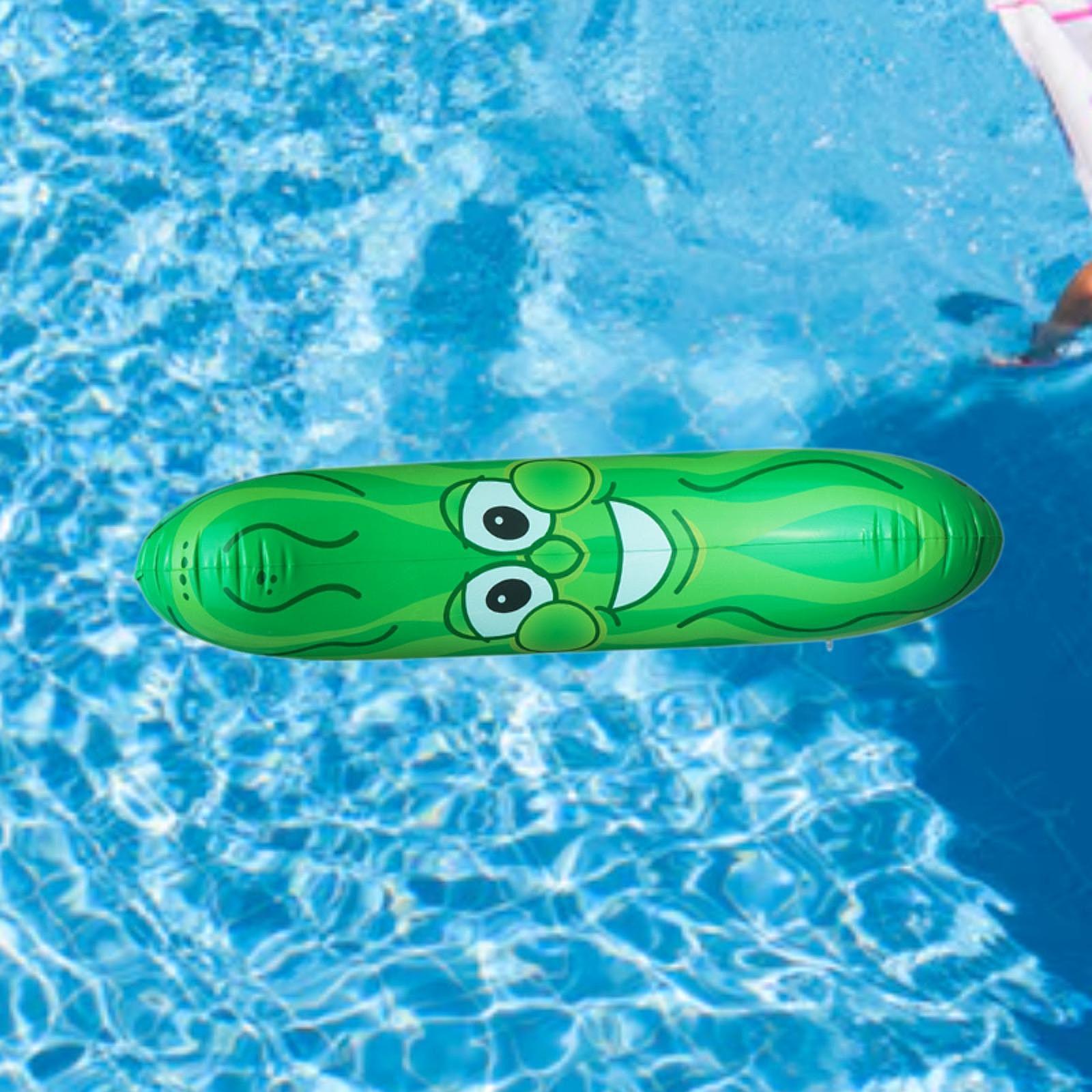 Giant Inflatable Cucumber Crafts Modern for Pool Summer Swimming Theme Party