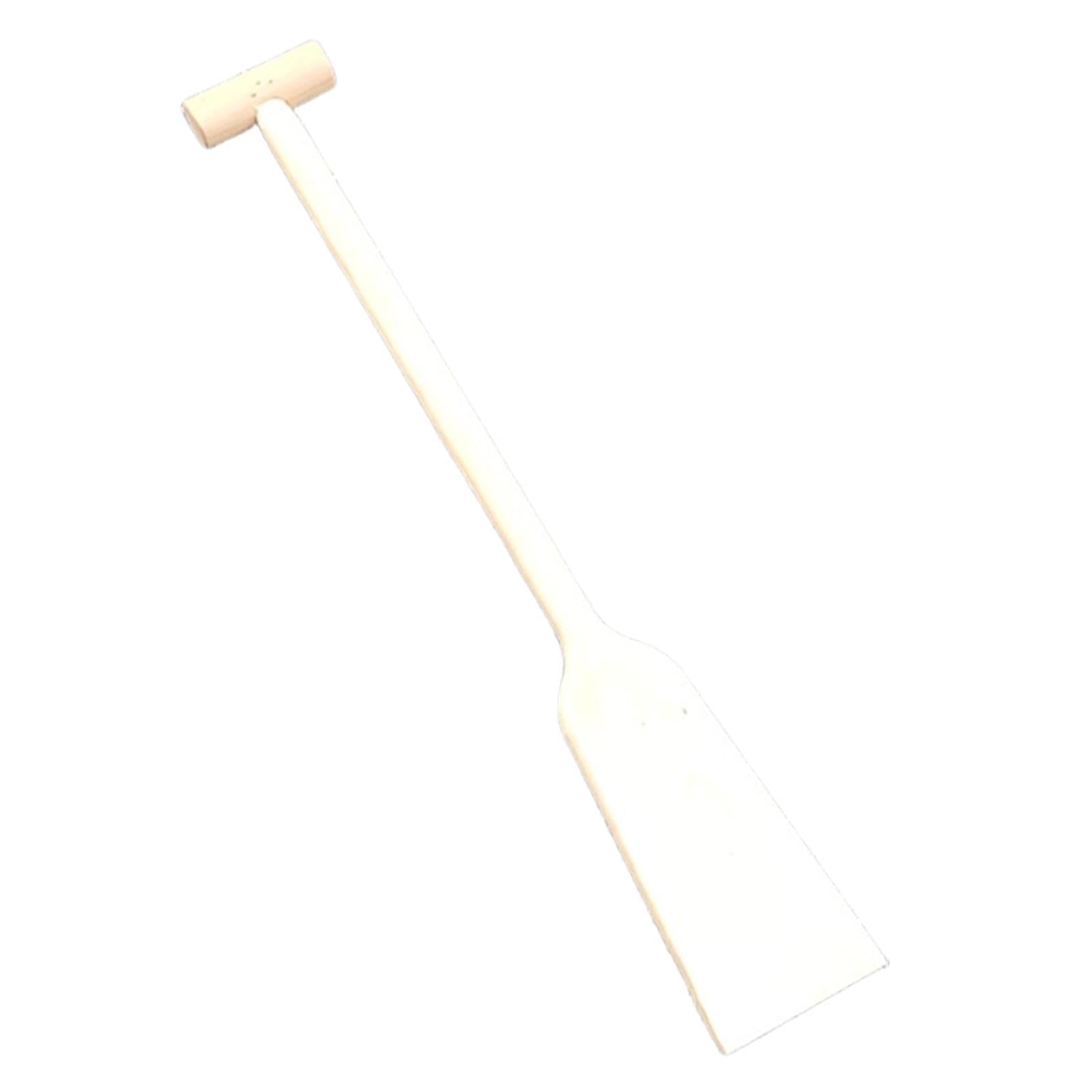 Wooden Canoe Paddle DIY Comfortable Ergonomic Grip for Water Sports Kayaking Square Tail