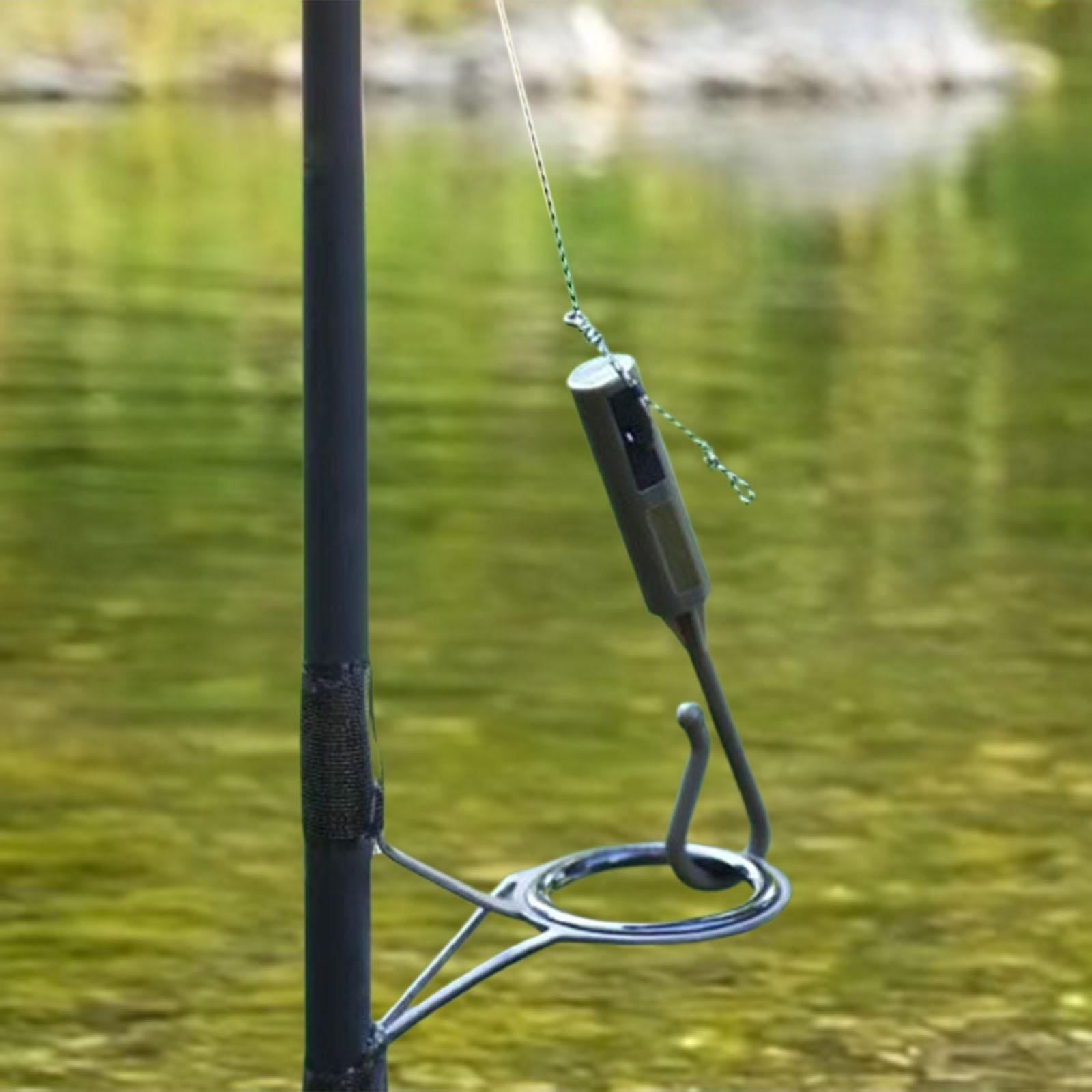 6 Pieces Hook Keeper for Fishing Rod Sturdy Professional Fishing Bait Holder orange
