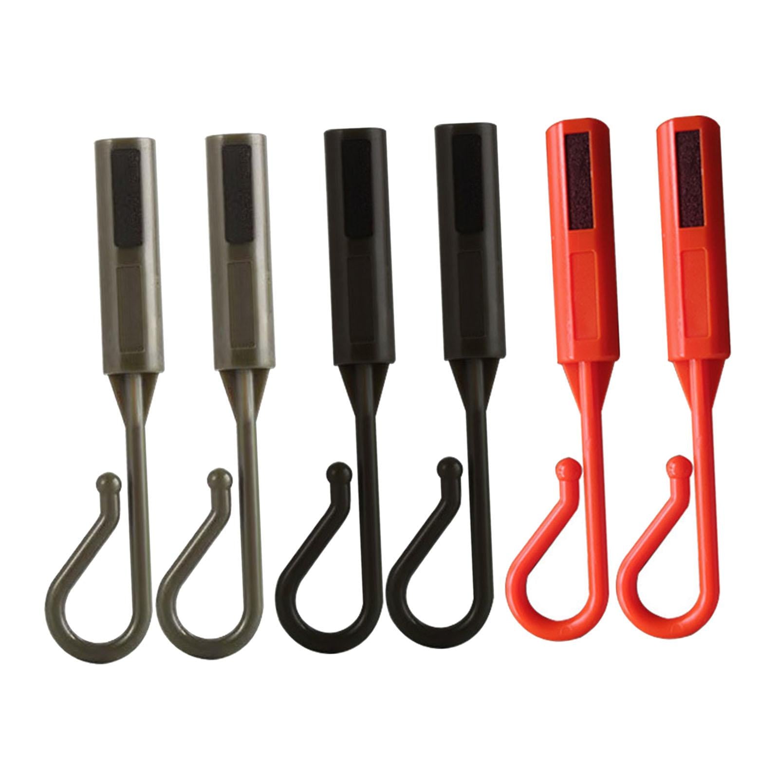 6 Pieces Hook Keeper for Fishing Rod Sturdy Professional Fishing Bait Holder multicolor