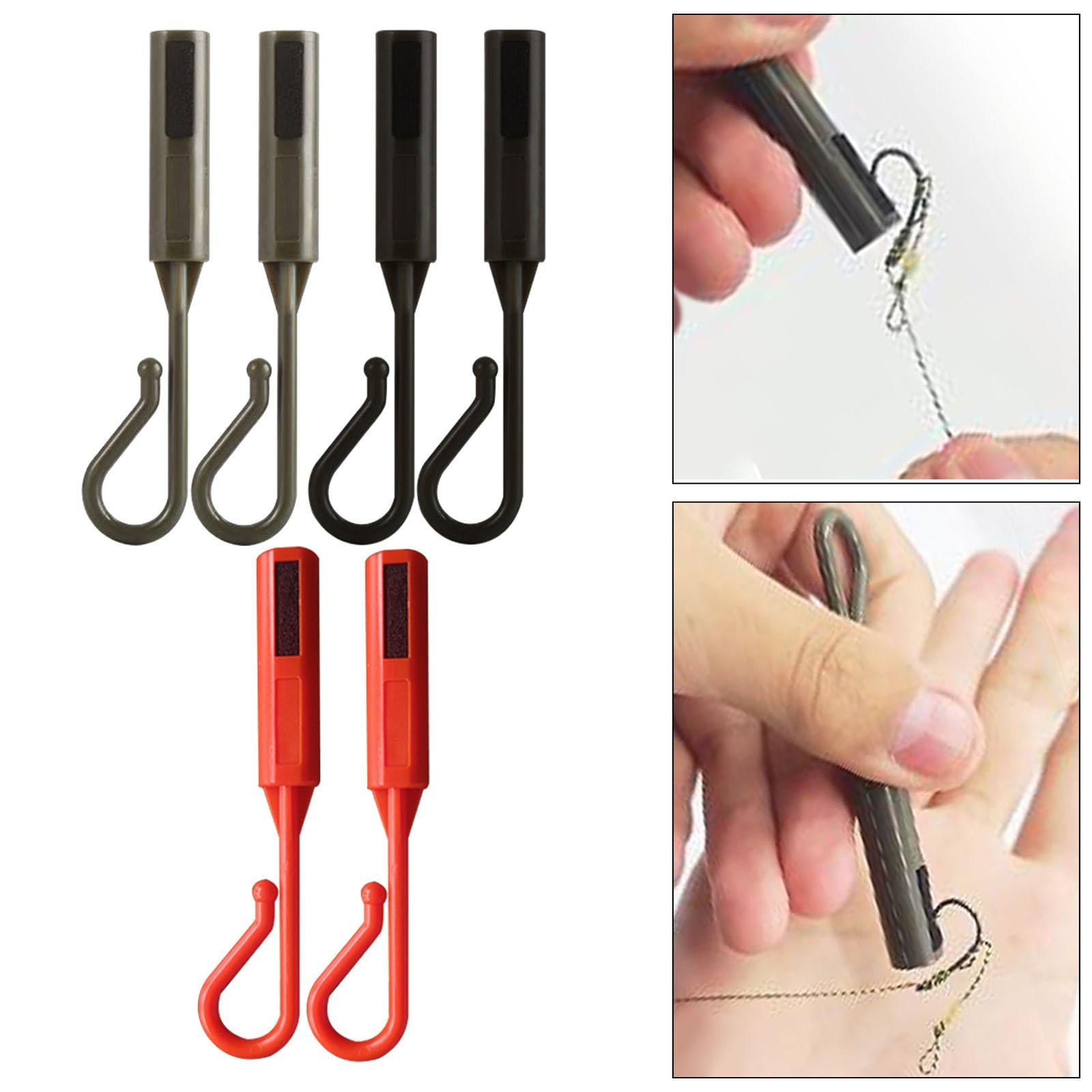 6 Pieces Hook Keeper for Fishing Rod Sturdy Professional Fishing Bait Holder multicolor