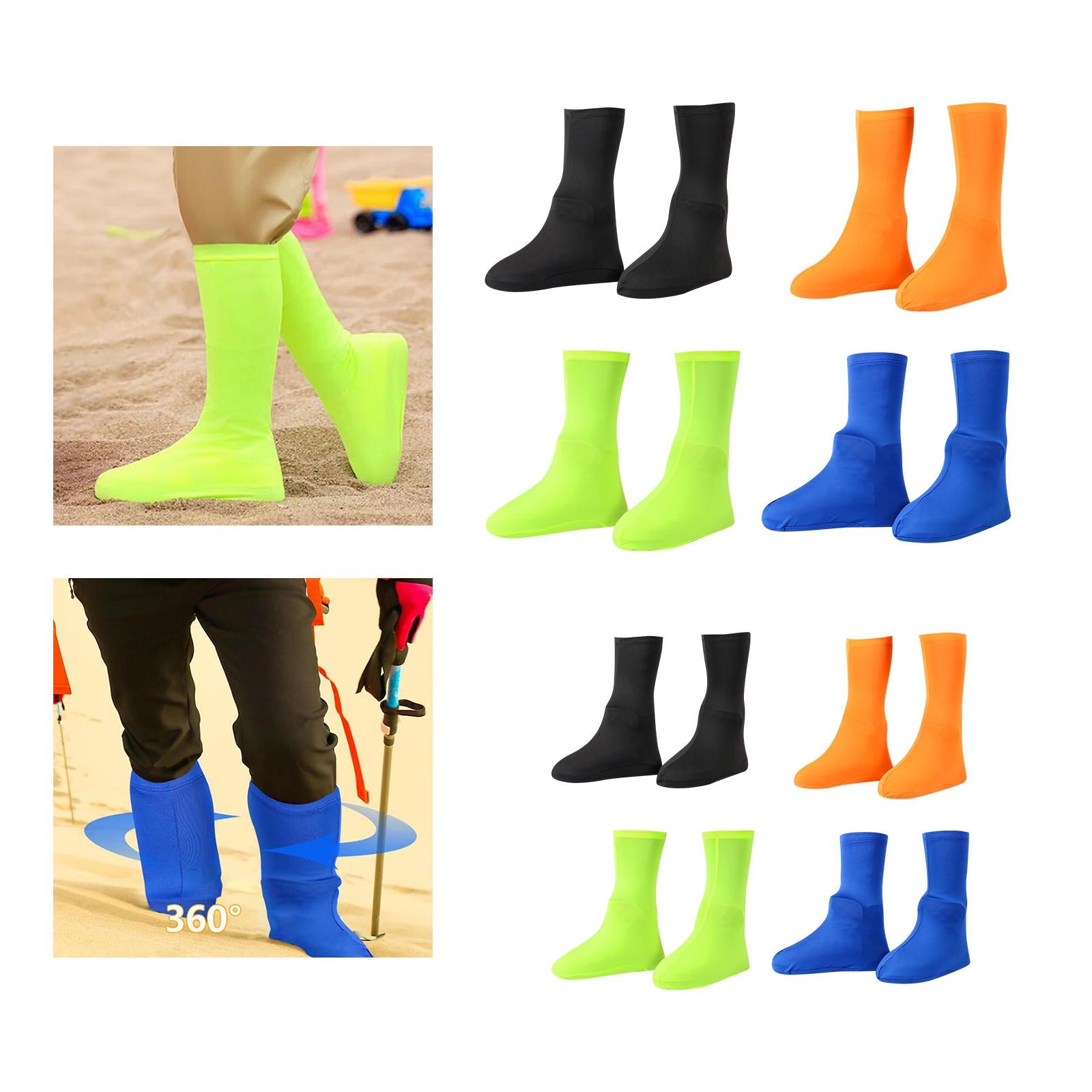 Shoes Covers Supplies Rain Snow Boots Covers for Outdoor Sports Snowy Biking Adults black