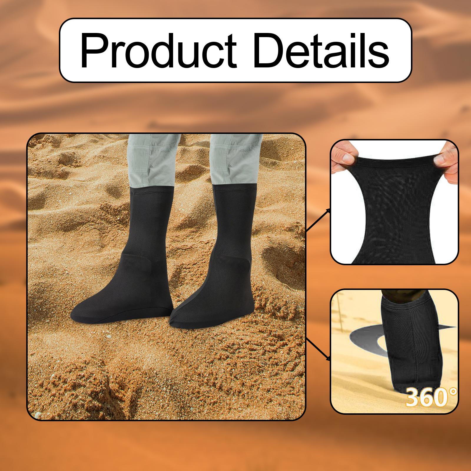 Shoes Covers Supplies Rain Snow Boots Covers for Outdoor Sports Snowy Biking Child black