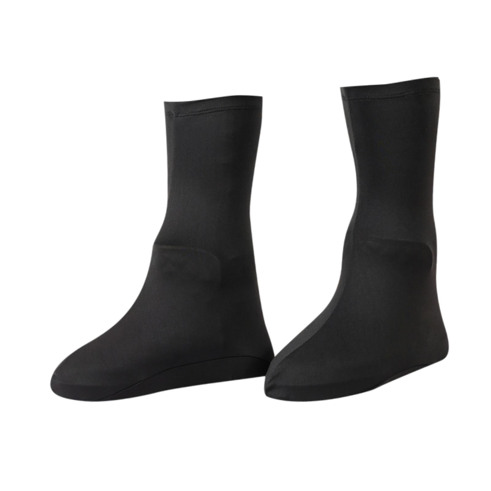 Shoes Covers Supplies Rain Snow Boots Covers for Outdoor Sports Snowy Biking Child black