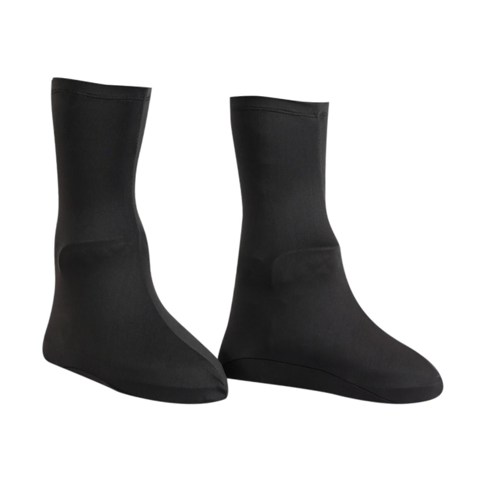 Shoes Covers Supplies Rain Snow Boots Covers for Outdoor Sports Snowy Biking Child black