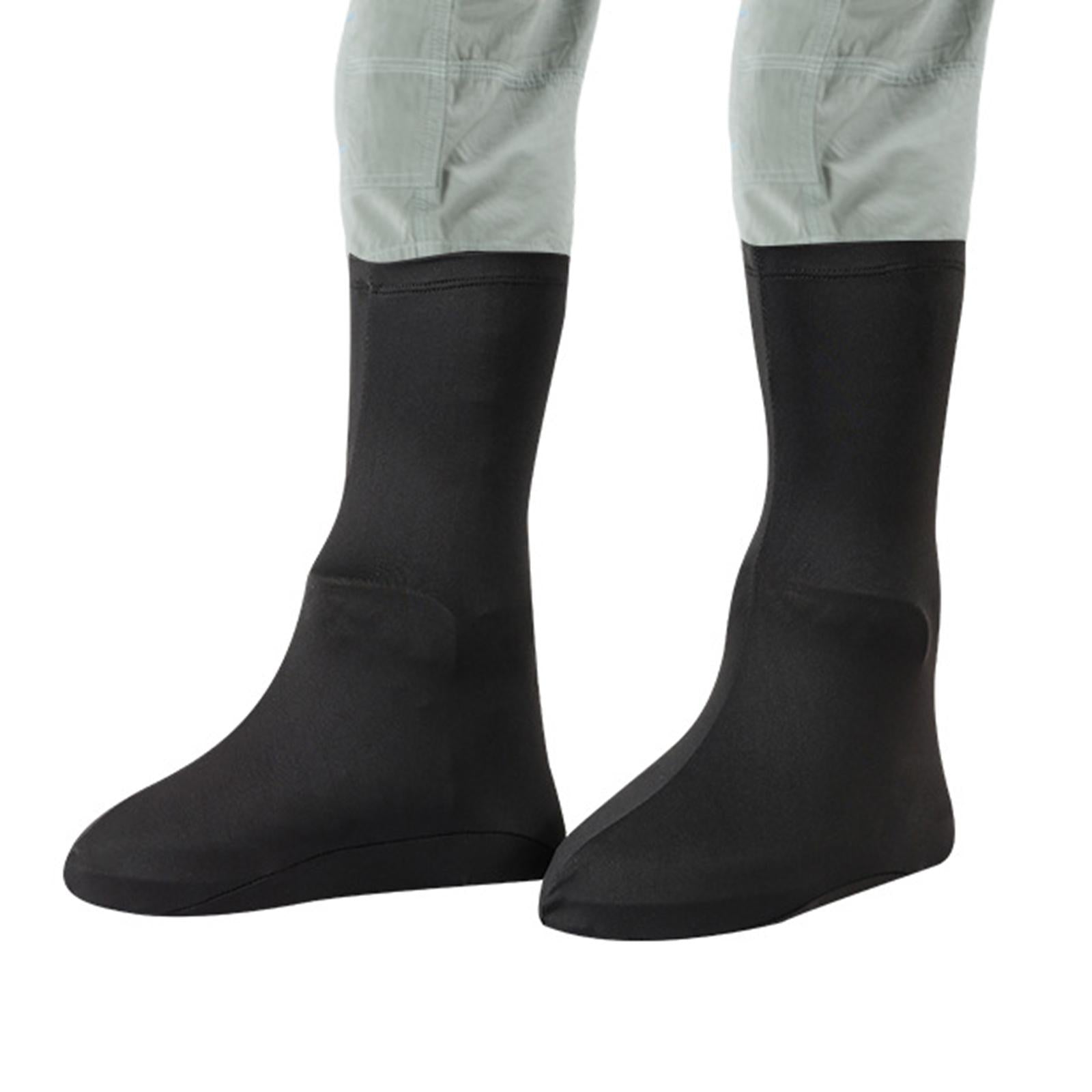 Shoes Covers Supplies Rain Snow Boots Covers for Outdoor Sports Snowy Biking Child black