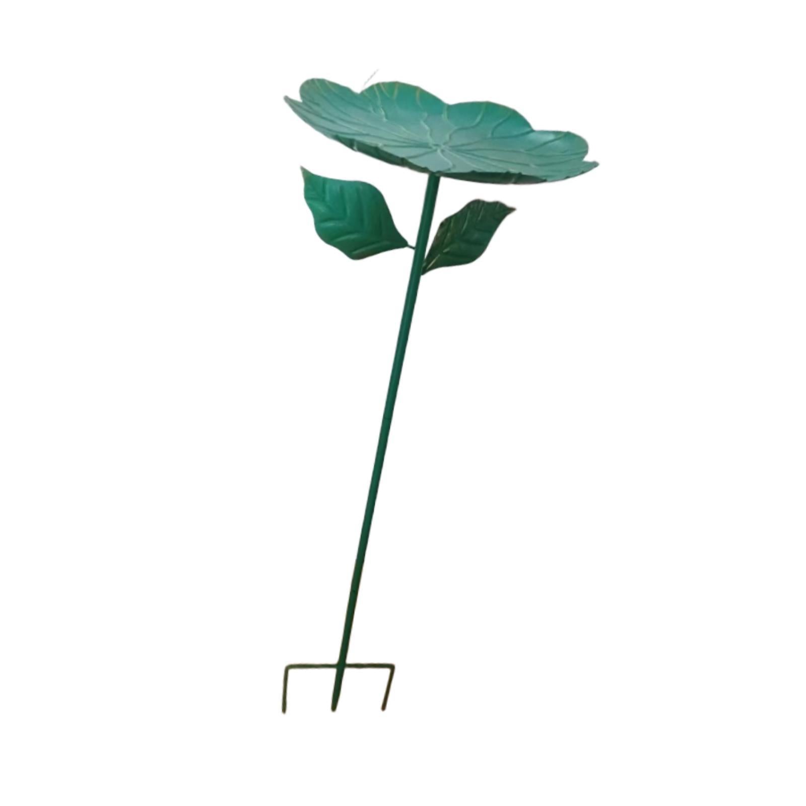 Bird Feeder Easy to Clean Refill Statue Bird Bath for Patios Gardens Outside