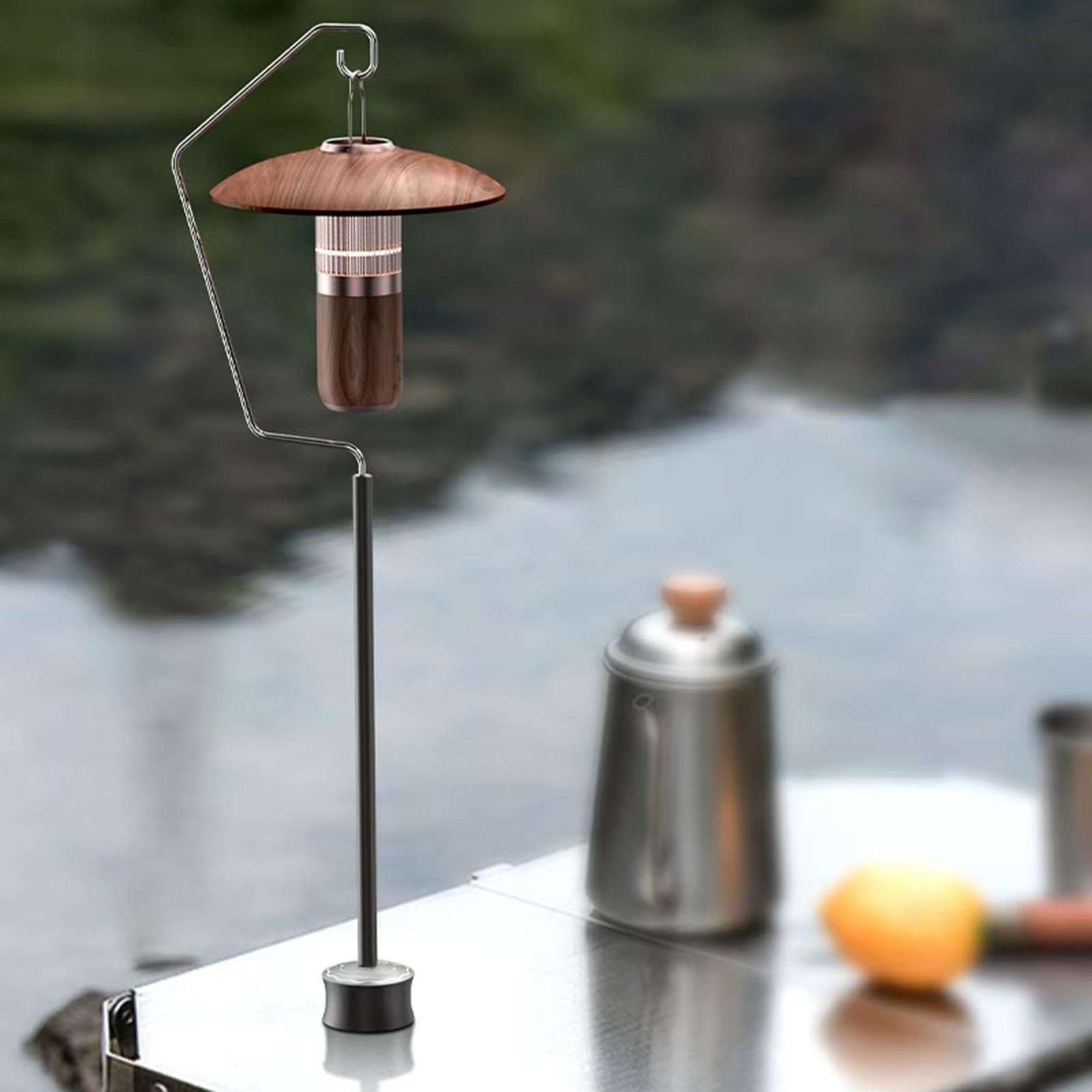 Camping Lantern Stand Garden Table Traveling Lamp Post BBQ Lamp Holder Stand