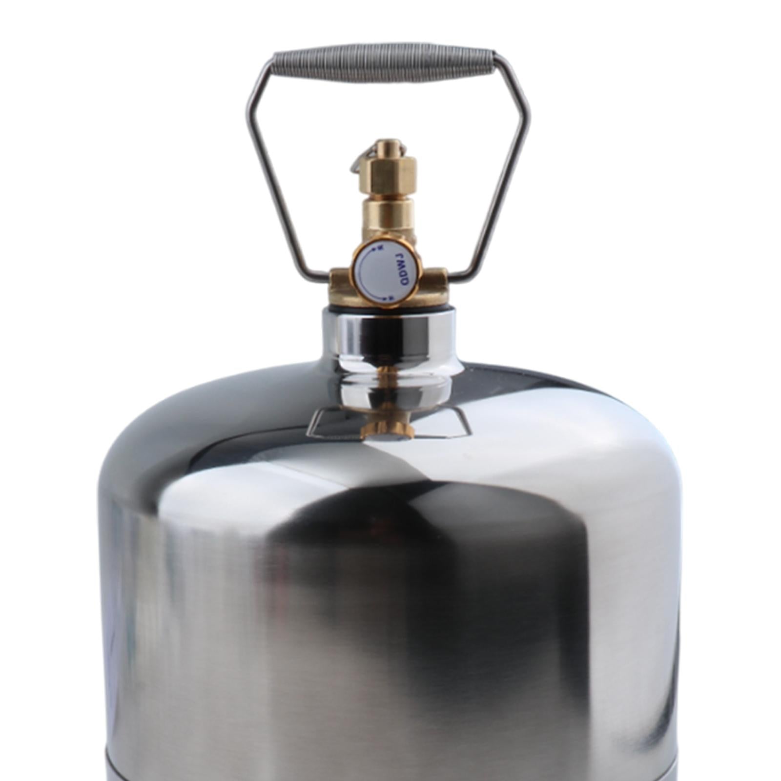 Camping Gas Tank Empty Refillable Portable for Gas Burner Hiking Backpacking 3L