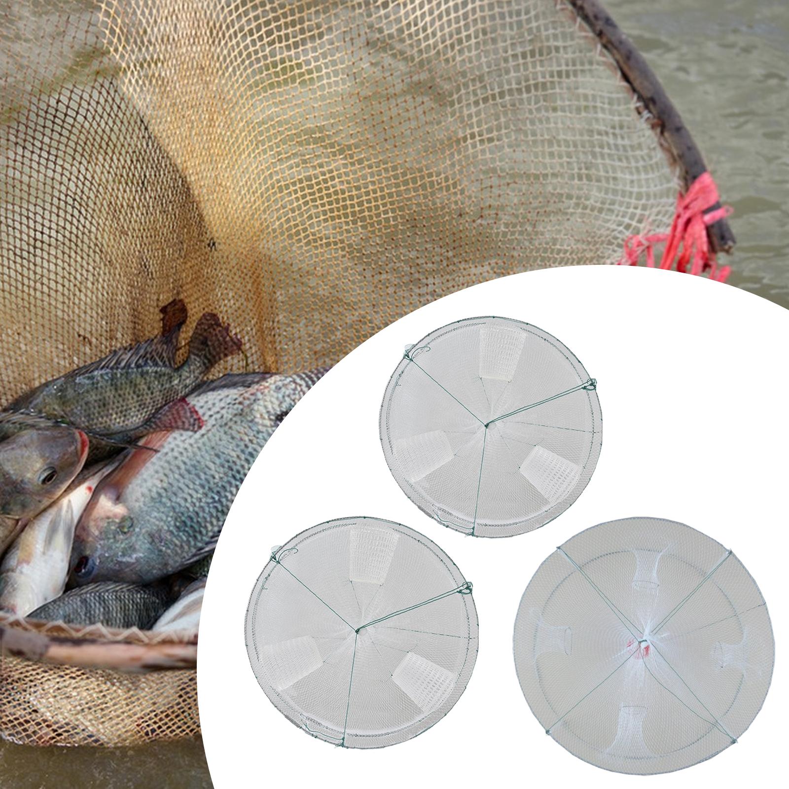 Foldable Fishing Net Fishing Accessories for Traveling Minnow Kids S