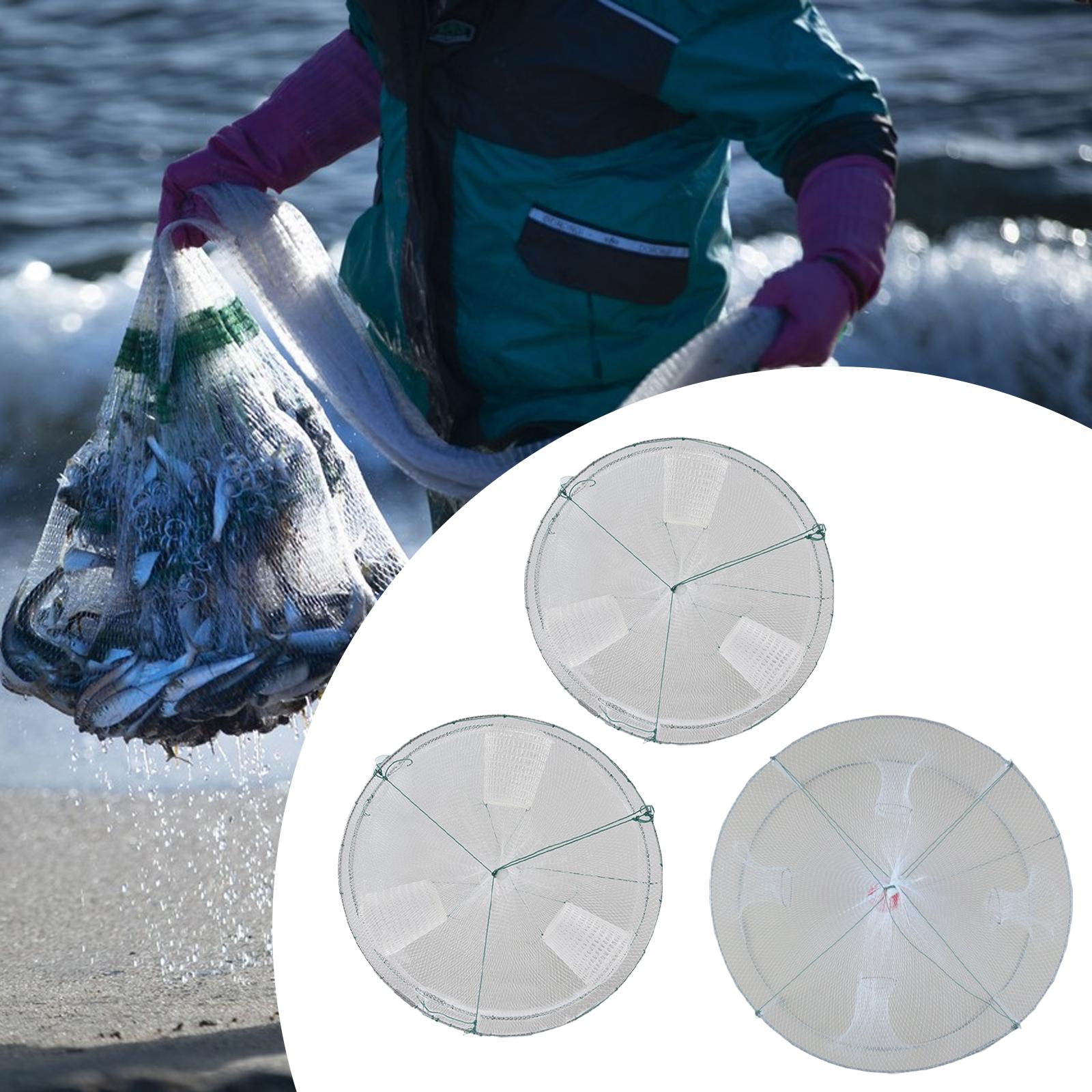 Foldable Fishing Net Fishing Accessories for Traveling Minnow Kids S