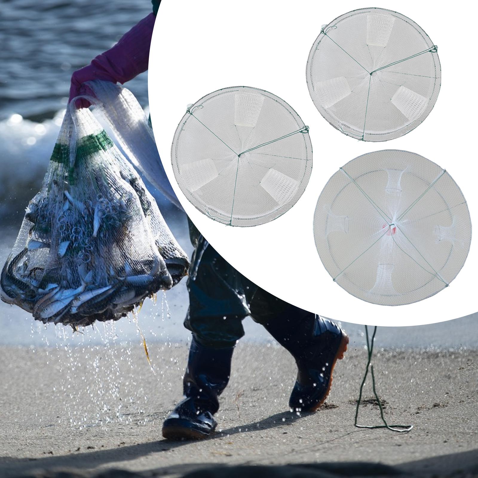 Foldable Fishing Net Fishing Accessories for Traveling Minnow Kids S