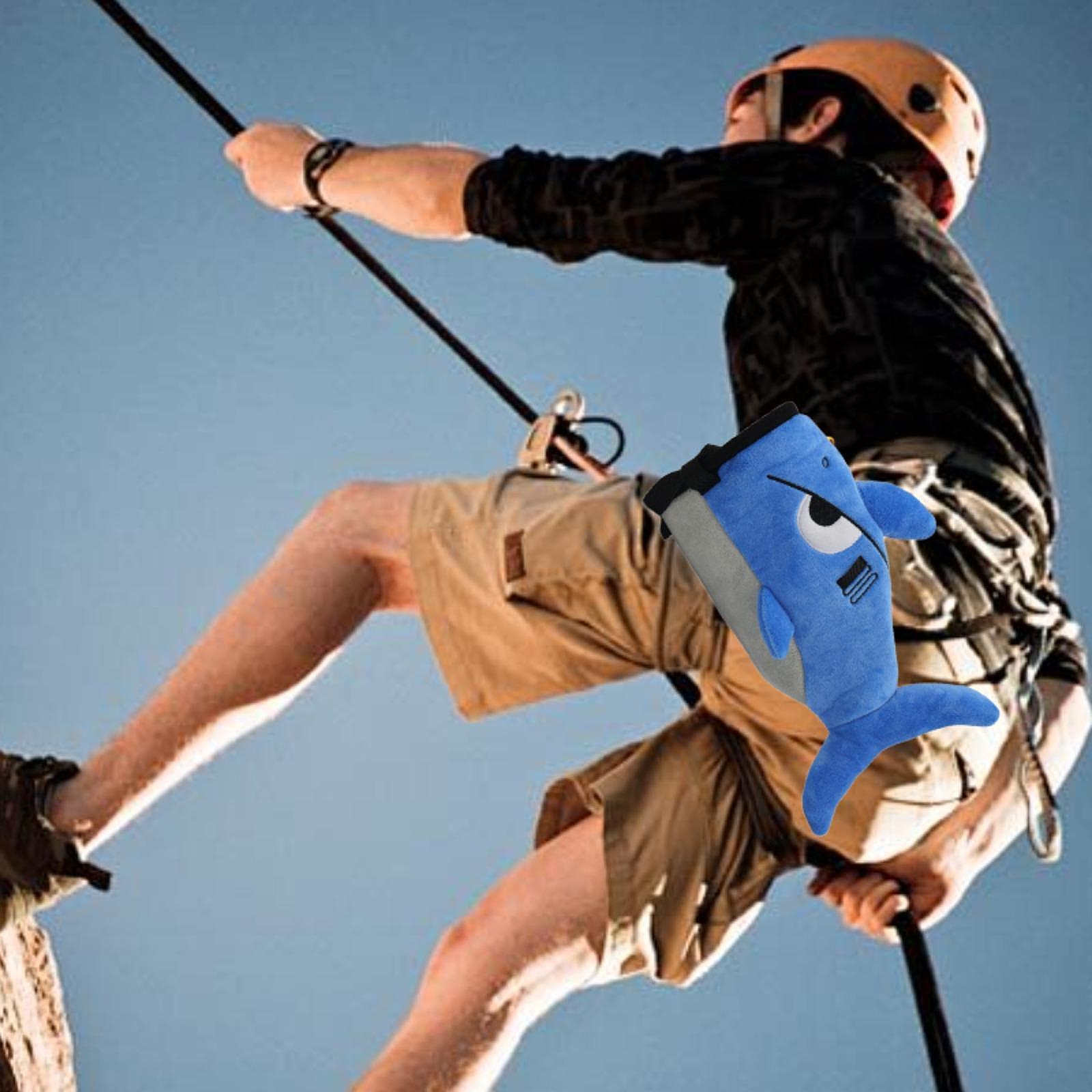 Shark Chalkbag Versatile Cute Portable Climbing Bag for Lovers Climbers Gift