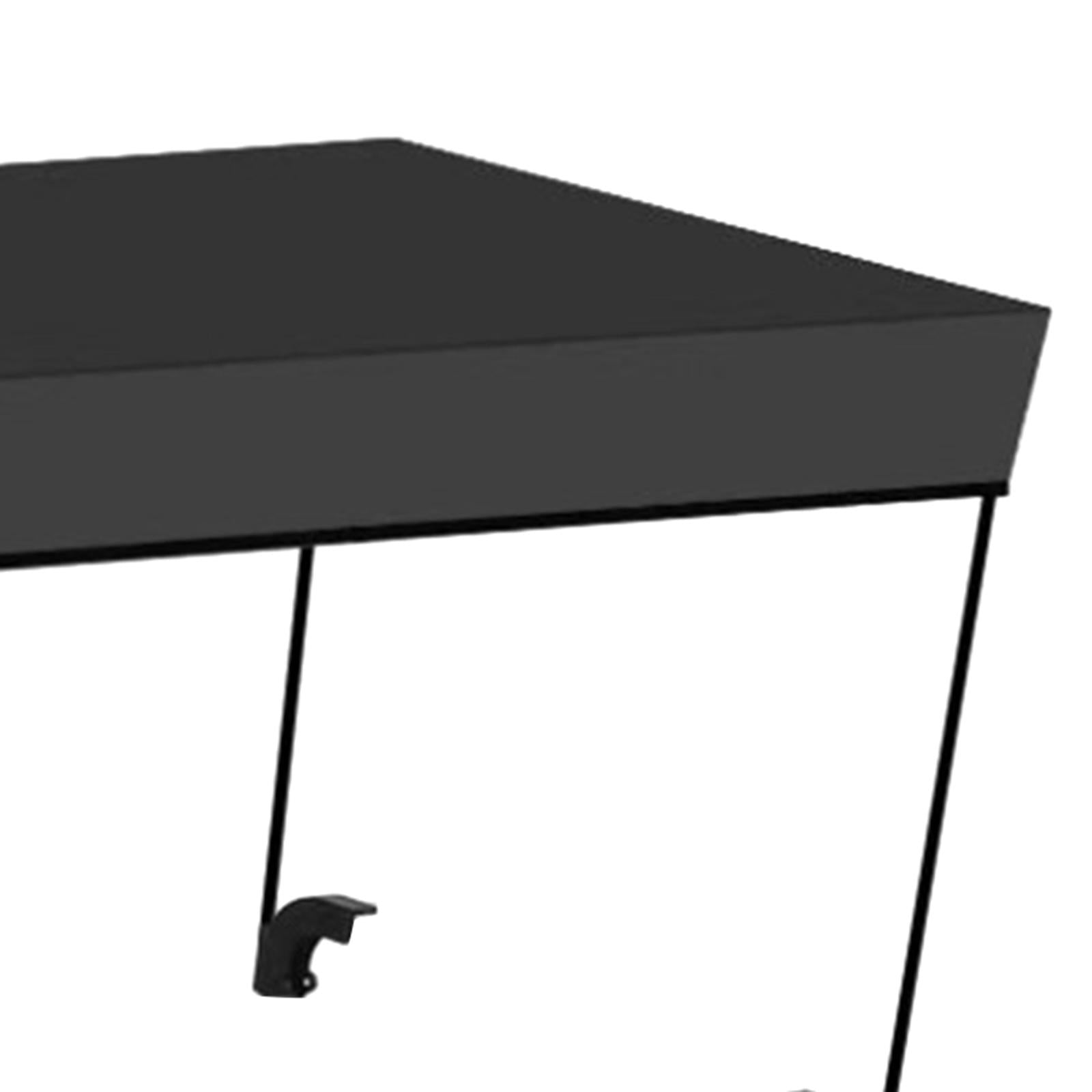Awning Canopy with Rack Cart Handcart Sunshade for Push Cart Camping Outdoor