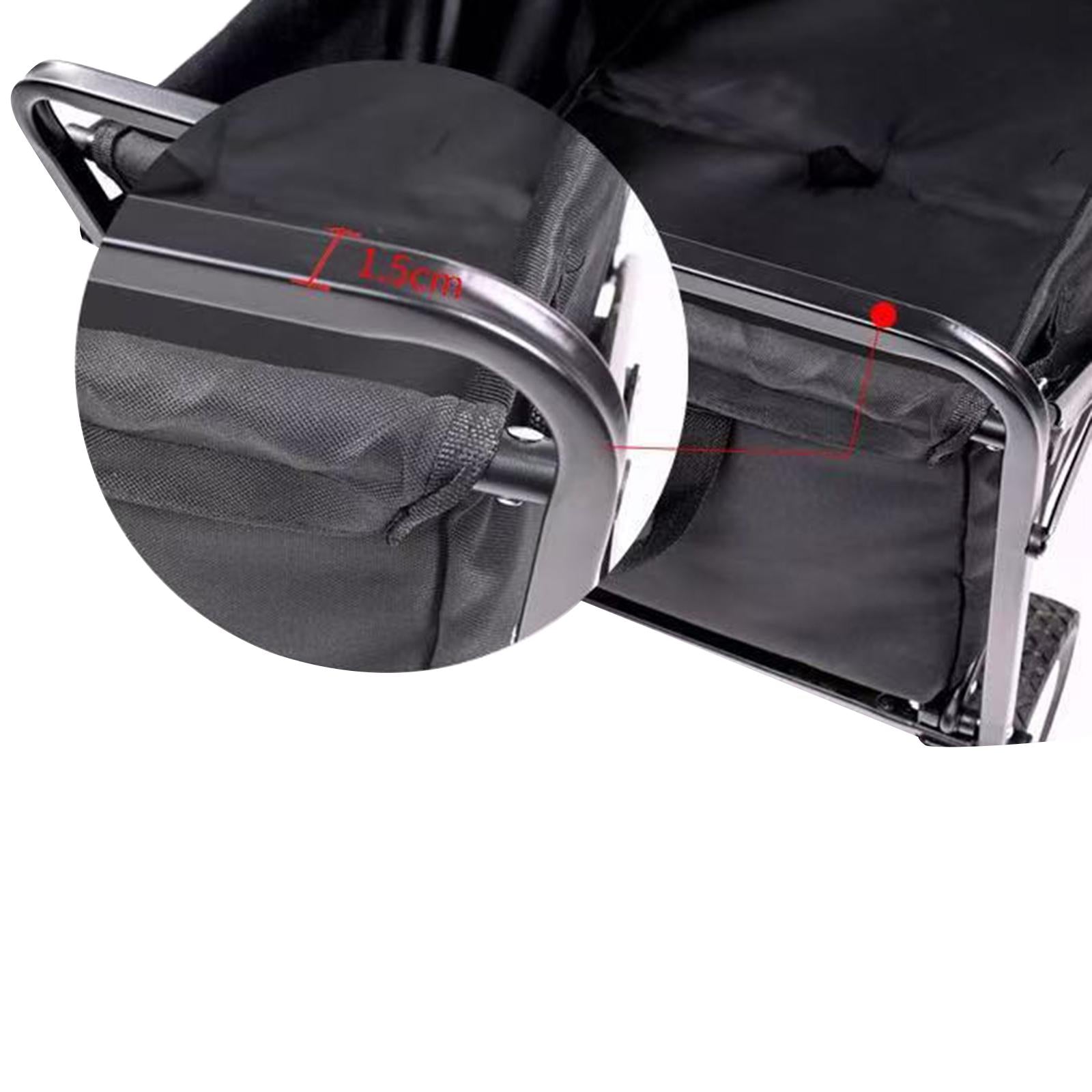 Awning Canopy with Rack Cart Handcart Sunshade for Push Cart Camping Outdoor