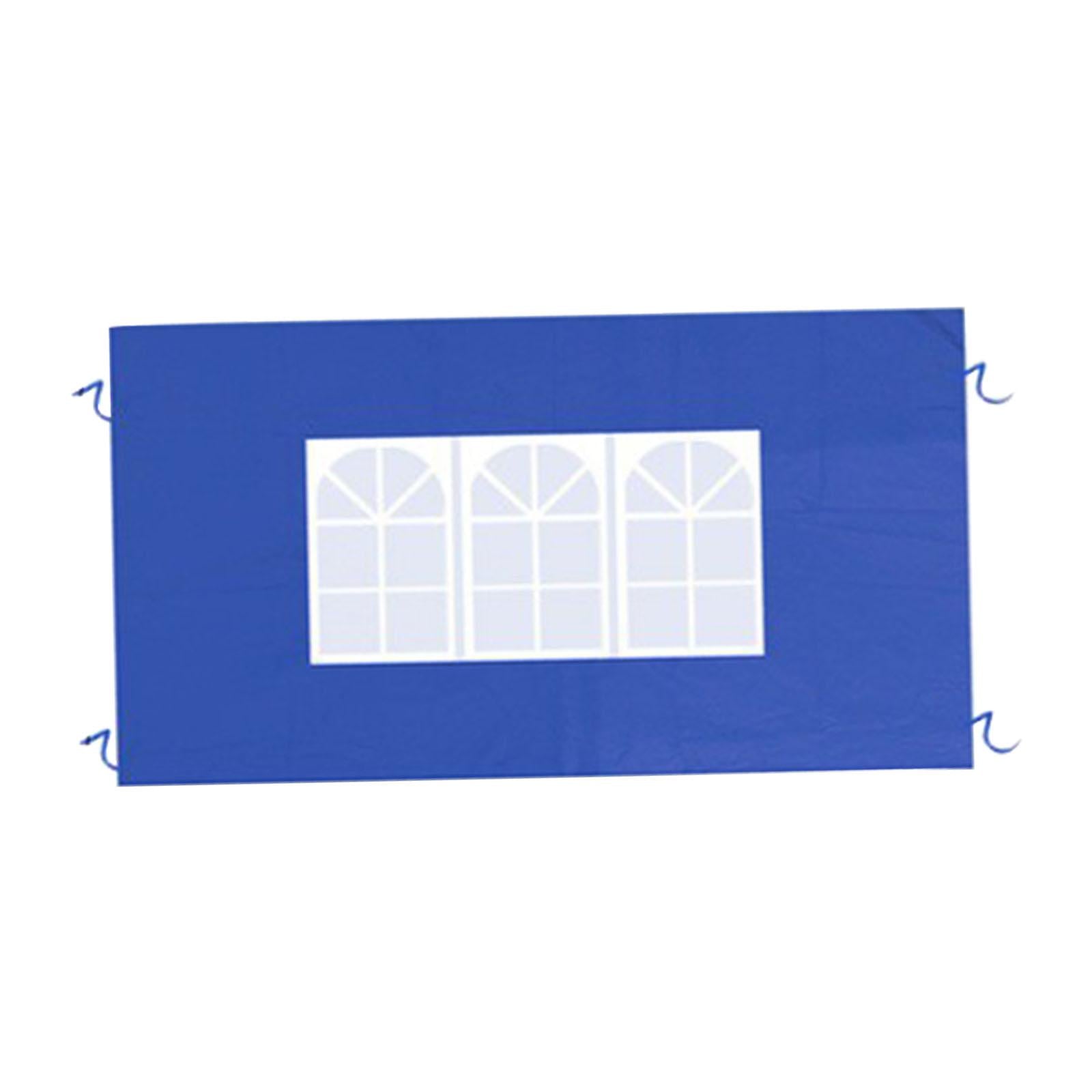 Side Wall Panel Portable Replacement Tent Sidewall for Sunshade Awning Patio Blue