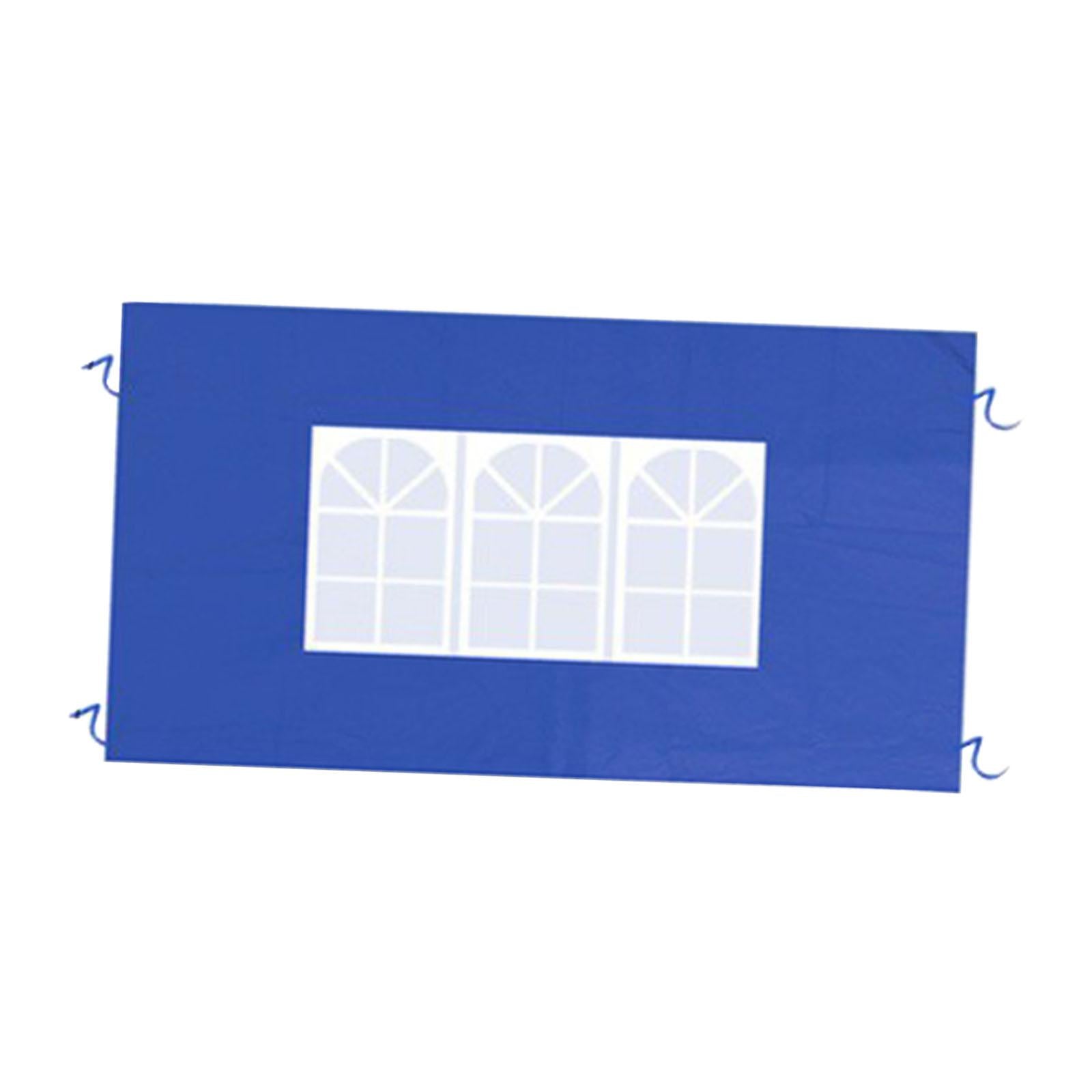 Side Wall Panel Portable Replacement Tent Sidewall for Sunshade Awning Patio Blue