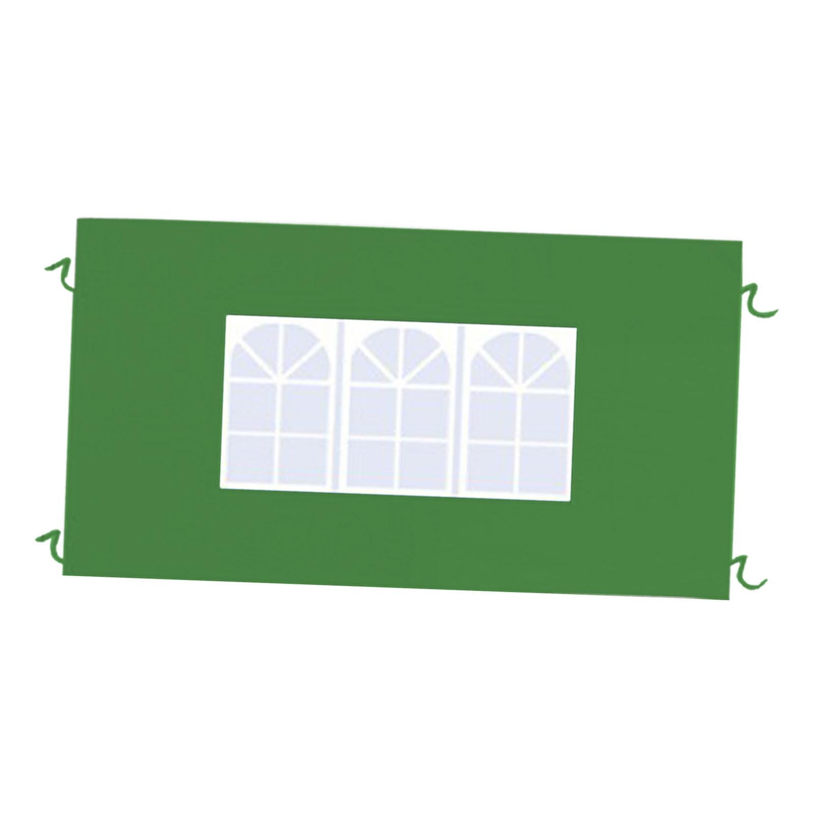 Side Wall Panel Portable Replacement Tent Sidewall for Sunshade Awning Patio Green