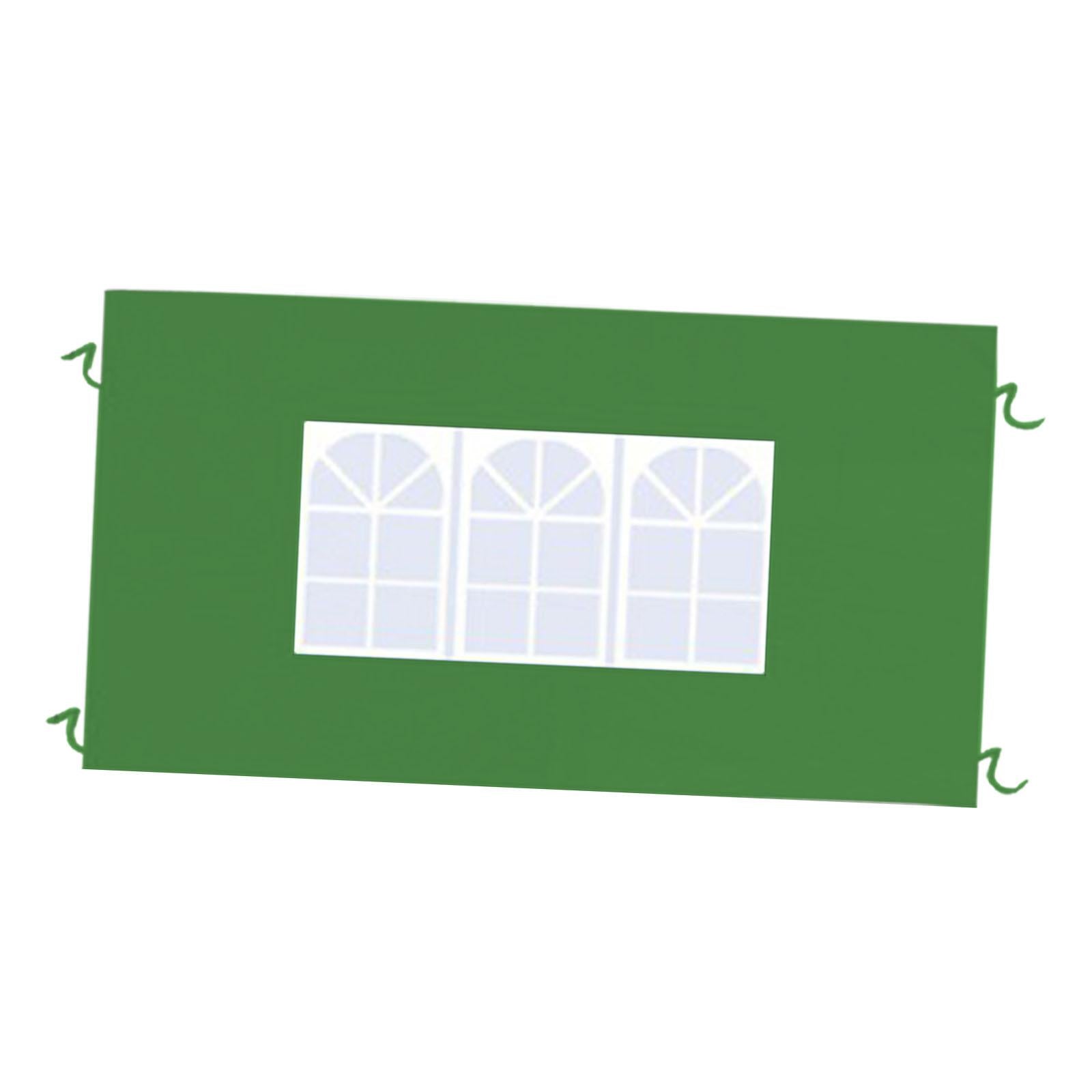 Side Wall Panel Portable Replacement Tent Sidewall for Sunshade Awning Patio Green