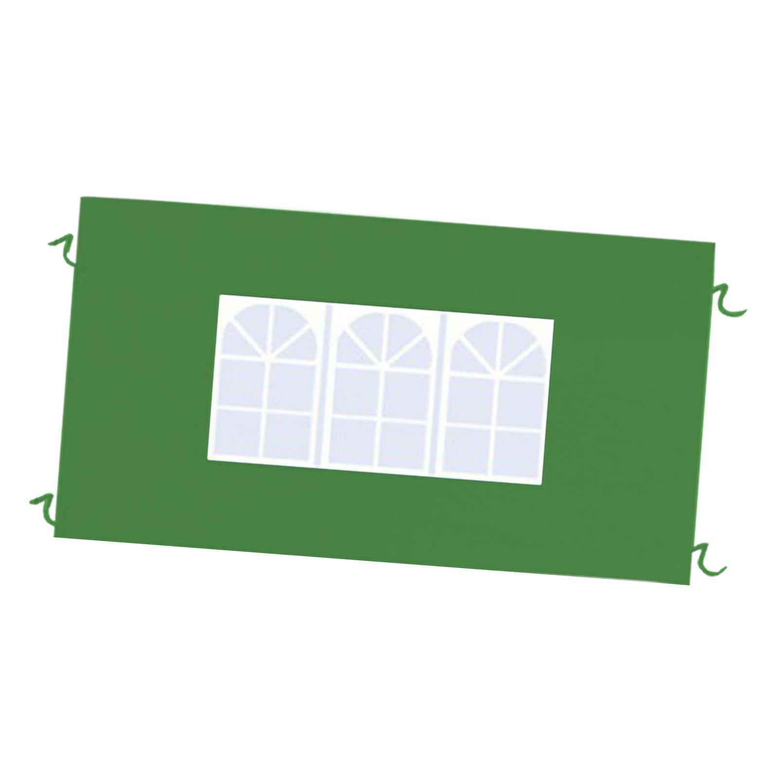 Side Wall Panel Portable Replacement Tent Sidewall for Sunshade Awning Patio Green