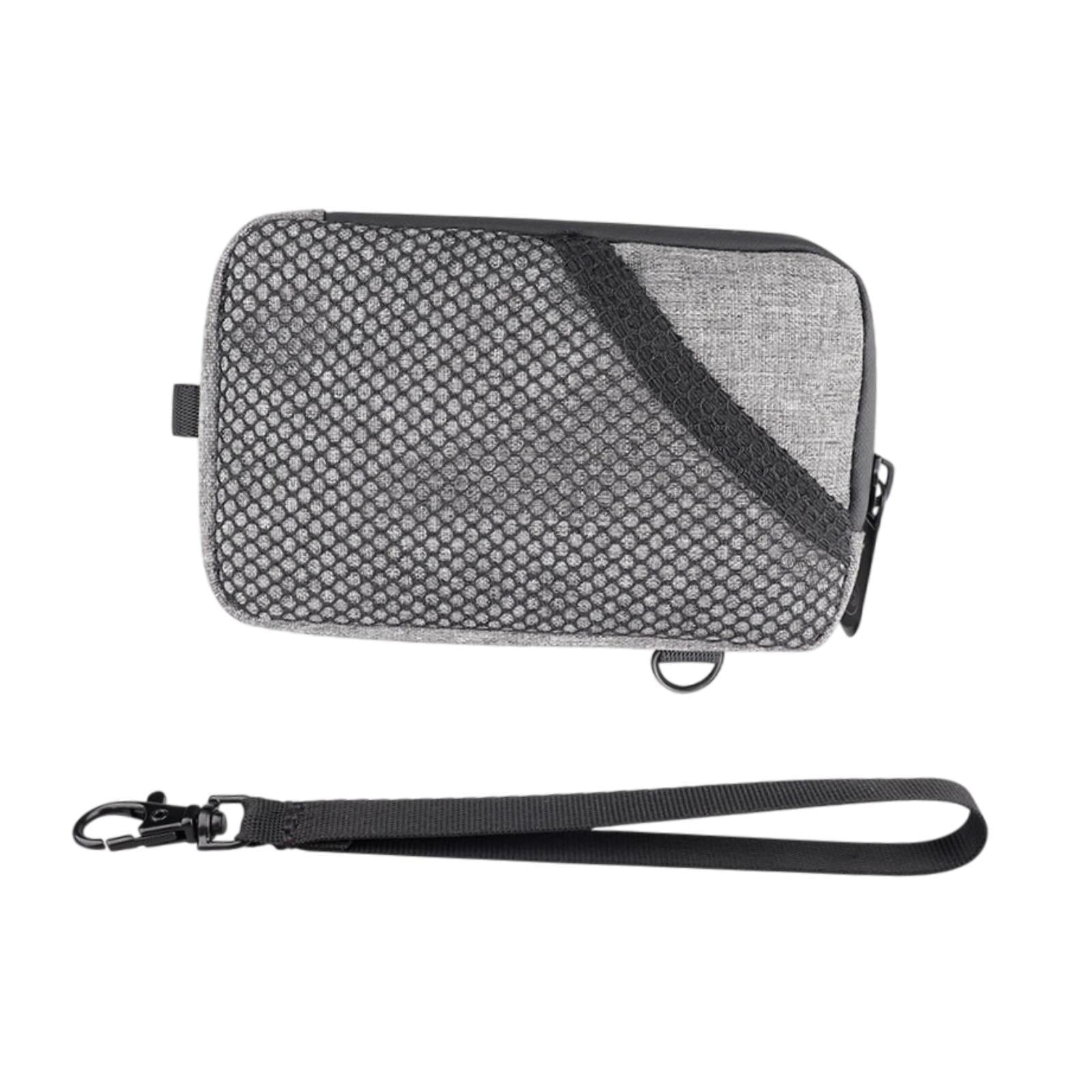 Pipe Storage Bag Large Capacity Travel Accessories Wallet for Outdoor Travel Gray