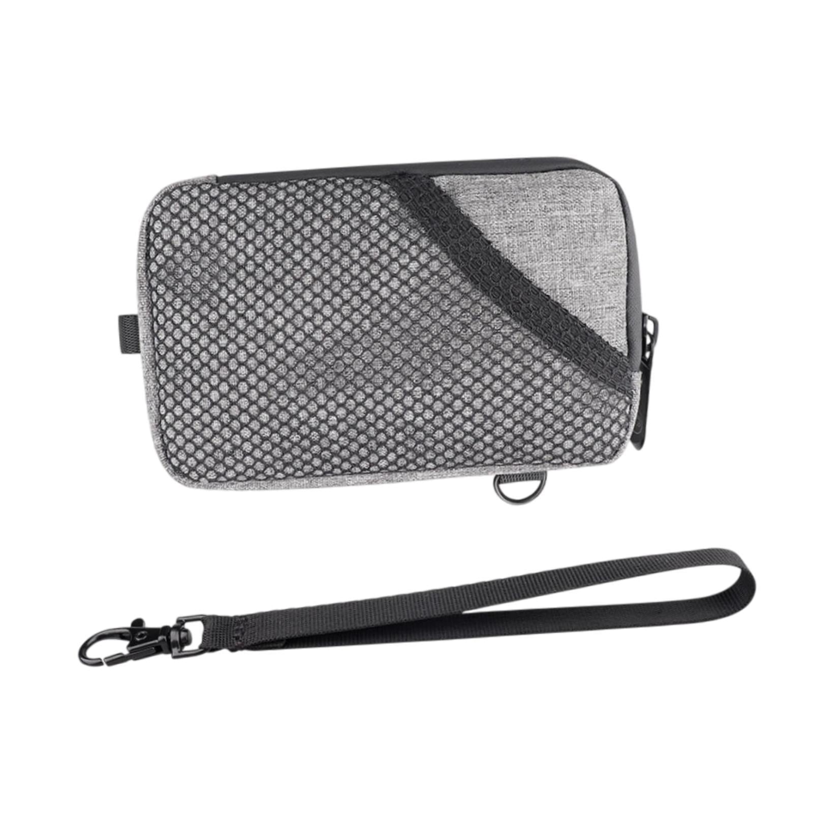 Pipe Storage Bag Large Capacity Travel Accessories Wallet for Outdoor Travel Gray