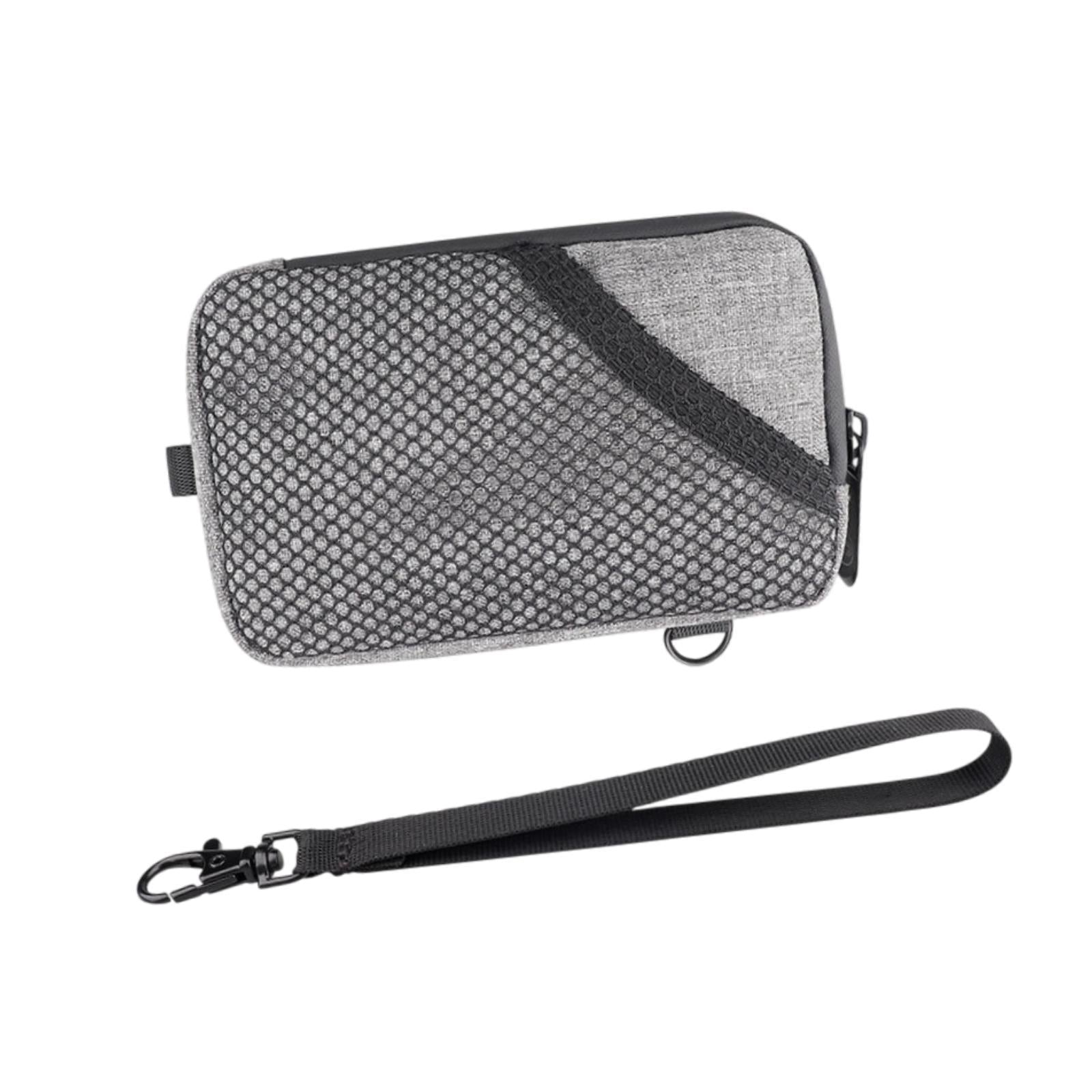 Pipe Storage Bag Large Capacity Travel Accessories Wallet for Outdoor Travel Gray