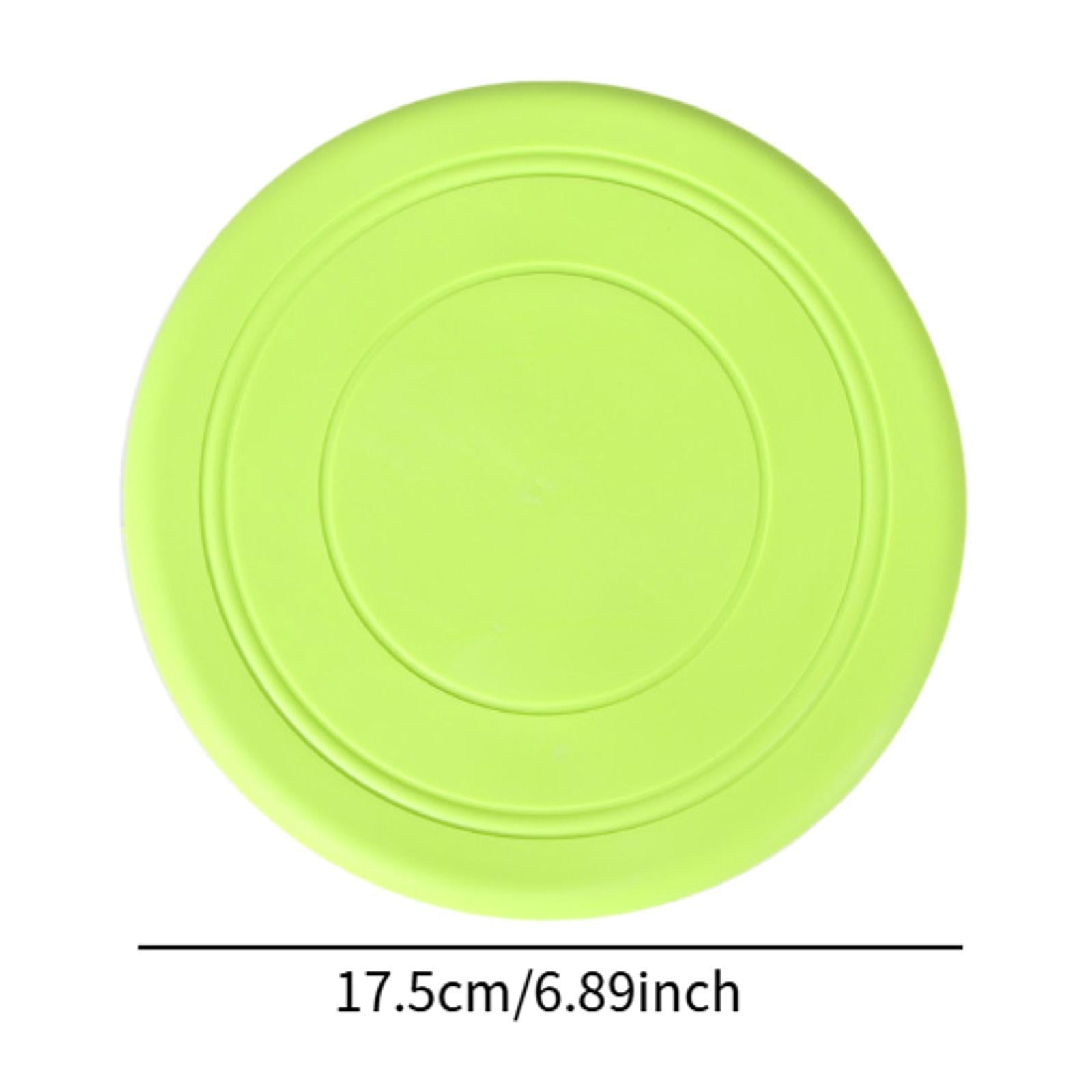 2Pcs Kids Flying Discs Outdoor Children Playing for Picnic Background Garden Green