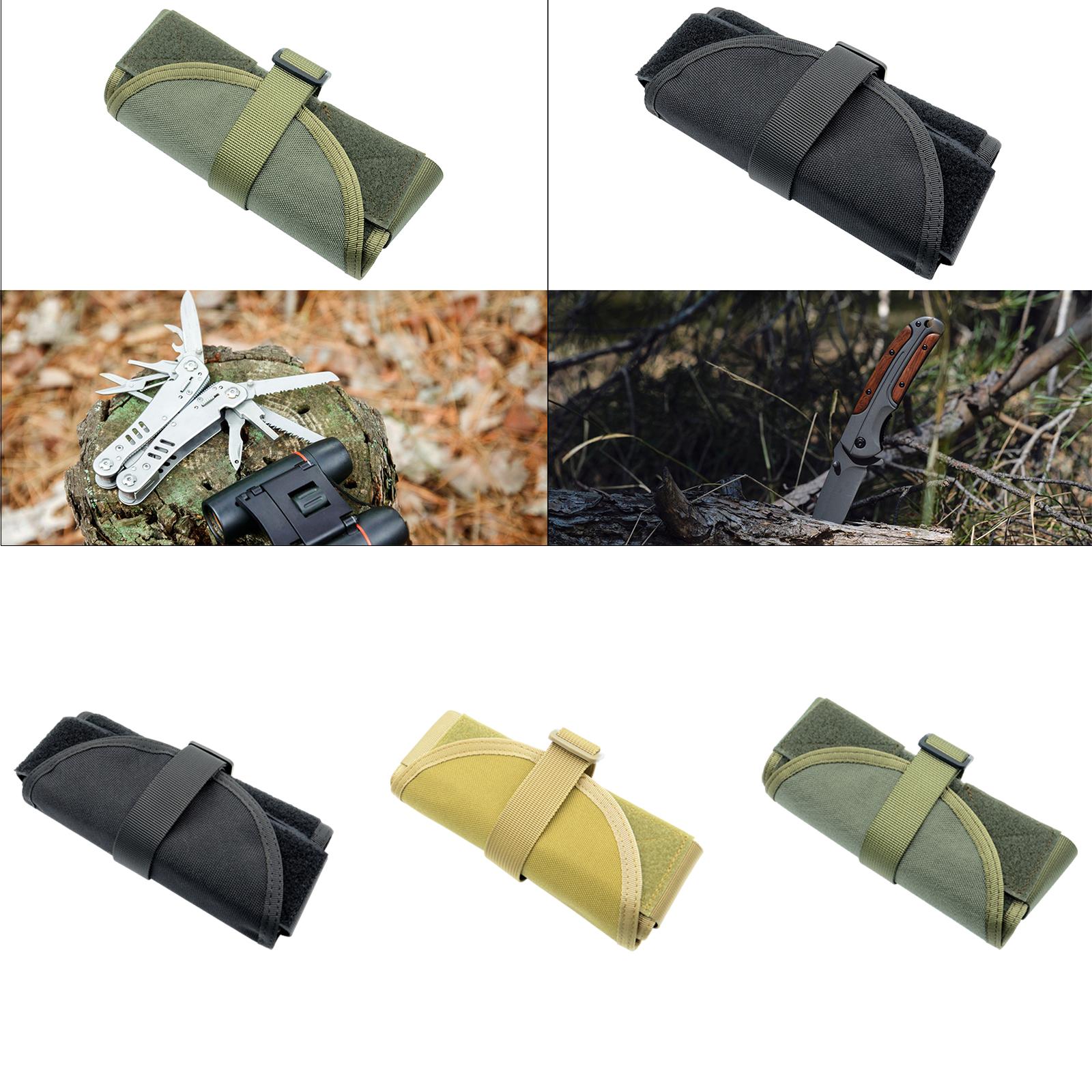 Garden Gear Storage Roll Bag Outdoor Tool Roll for Pliers Garden Garden black