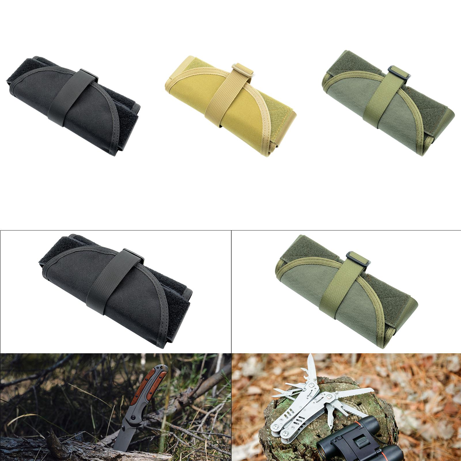 Garden Gear Storage Roll Bag Outdoor Tool Roll for Pliers Garden Garden black