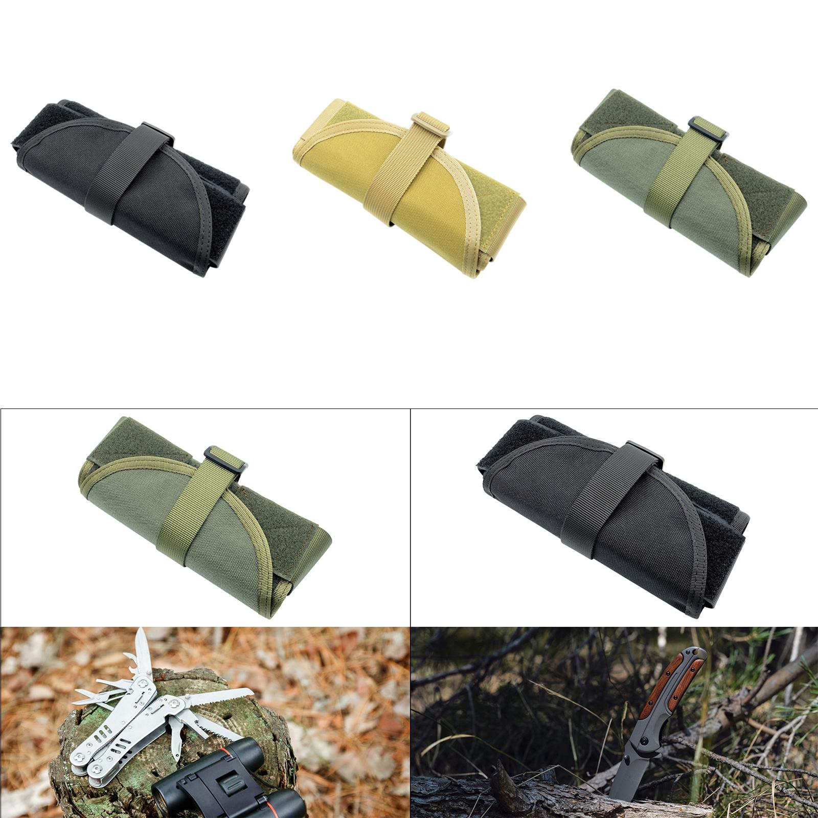 Garden Gear Storage Roll Bag Outdoor Tool Roll for Pliers Garden Garden black