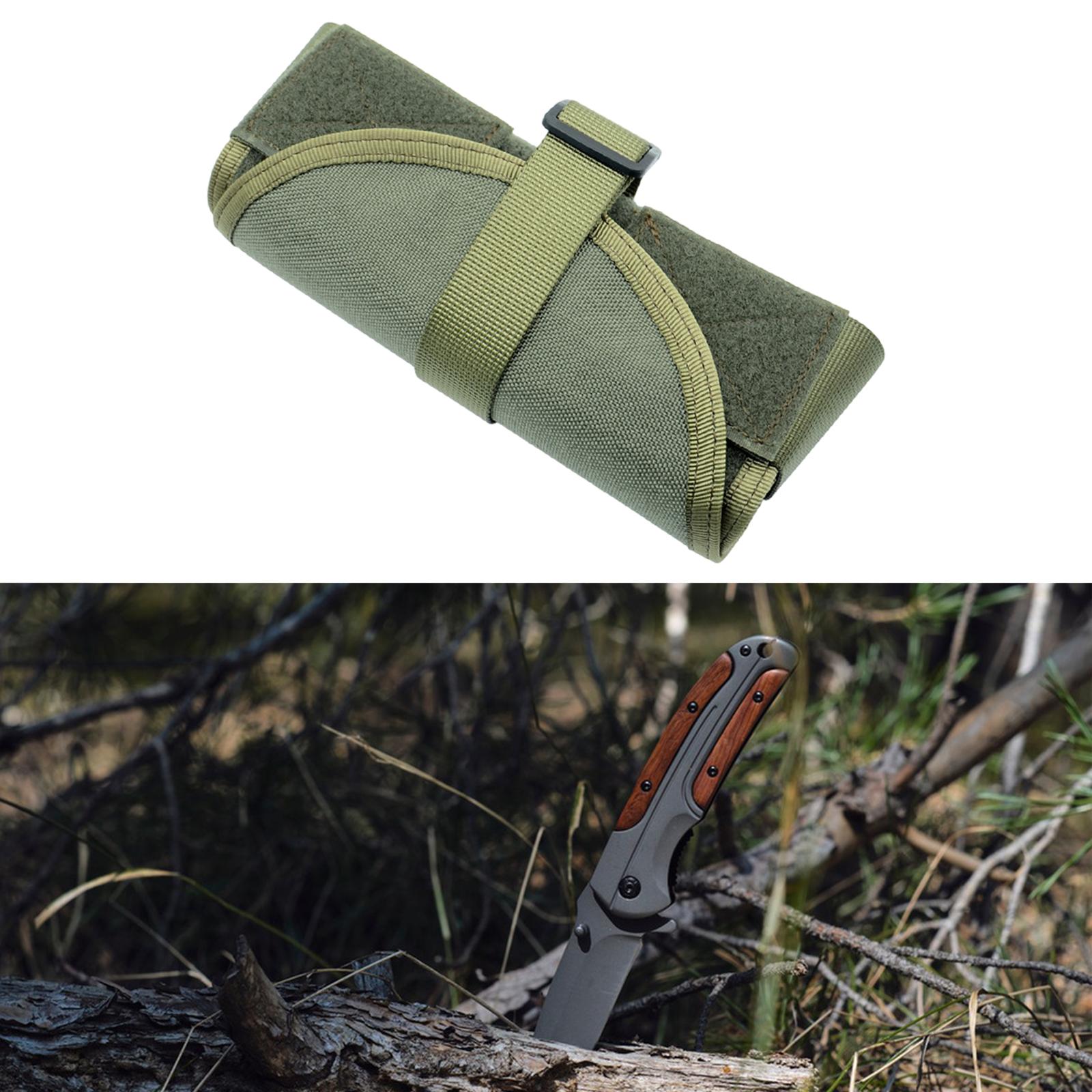 Garden Gear Storage Roll Bag Outdoor Tool Roll for Pliers Garden Garden Green