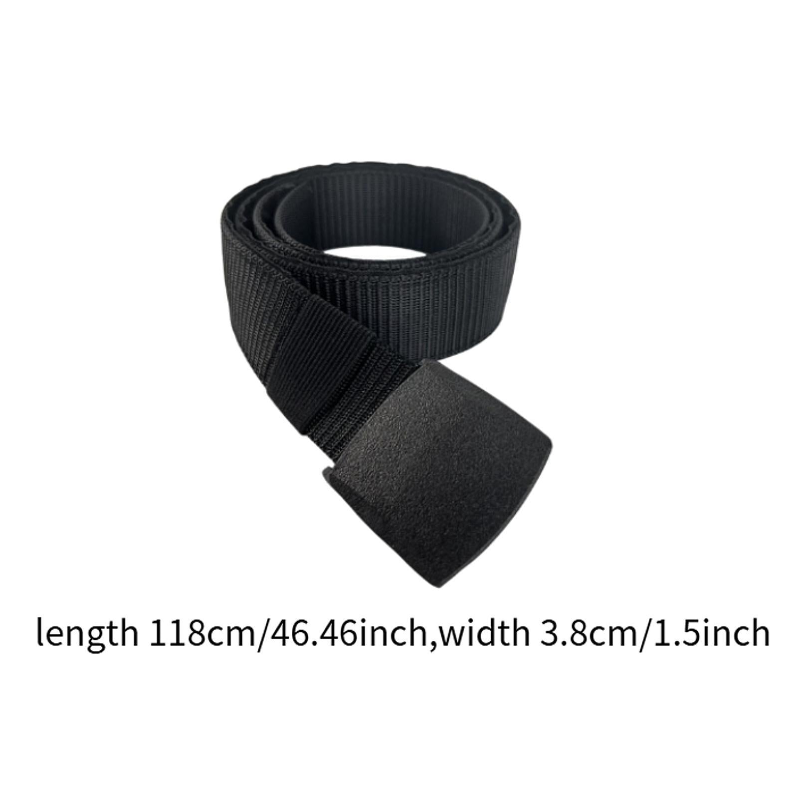Nylon Waist Belt No Holes Waist Pack Band for Women Men Under Clothes Adults 118CM