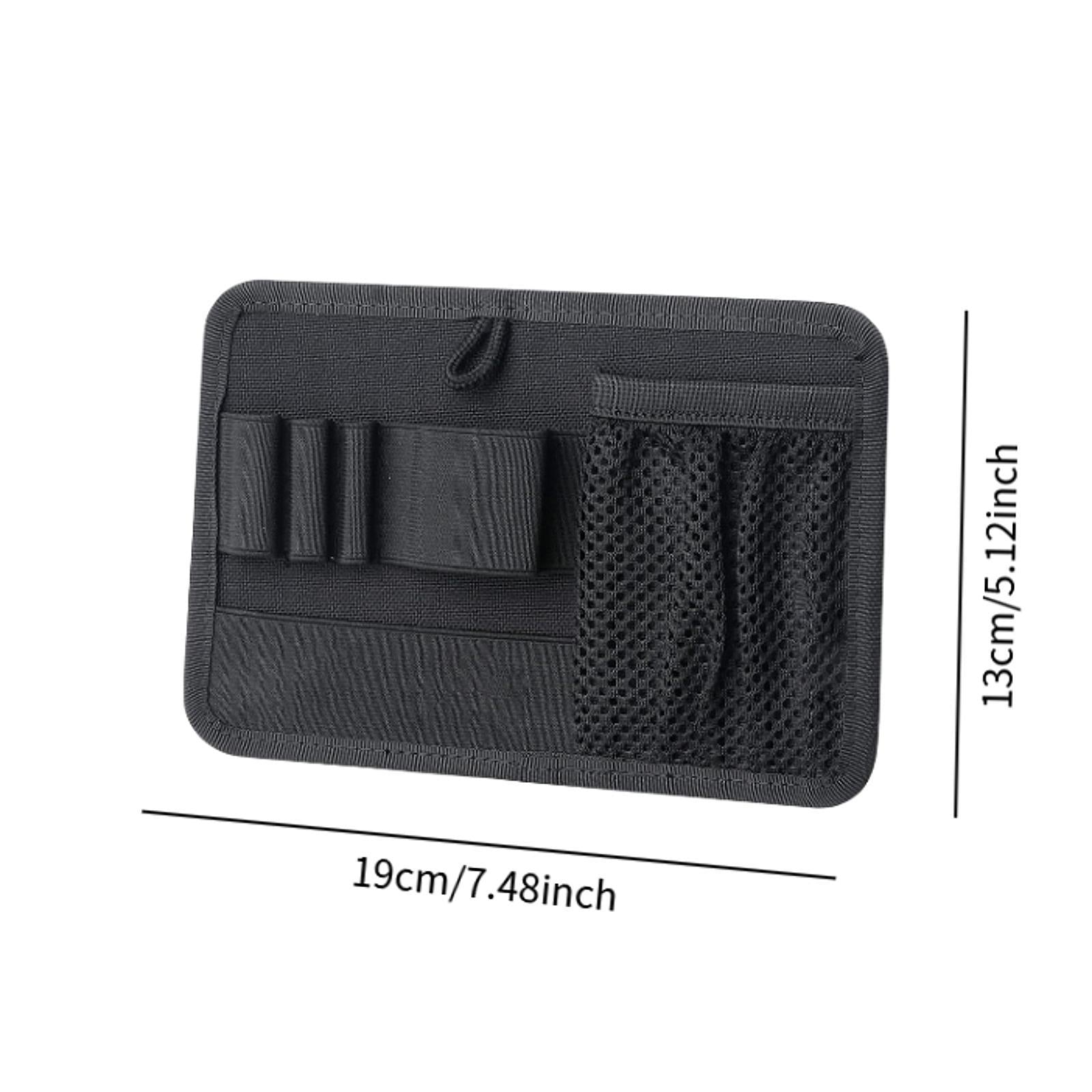 EDC Tool Organizer Board Portable Backpack Accessories for Holding Keychains Black