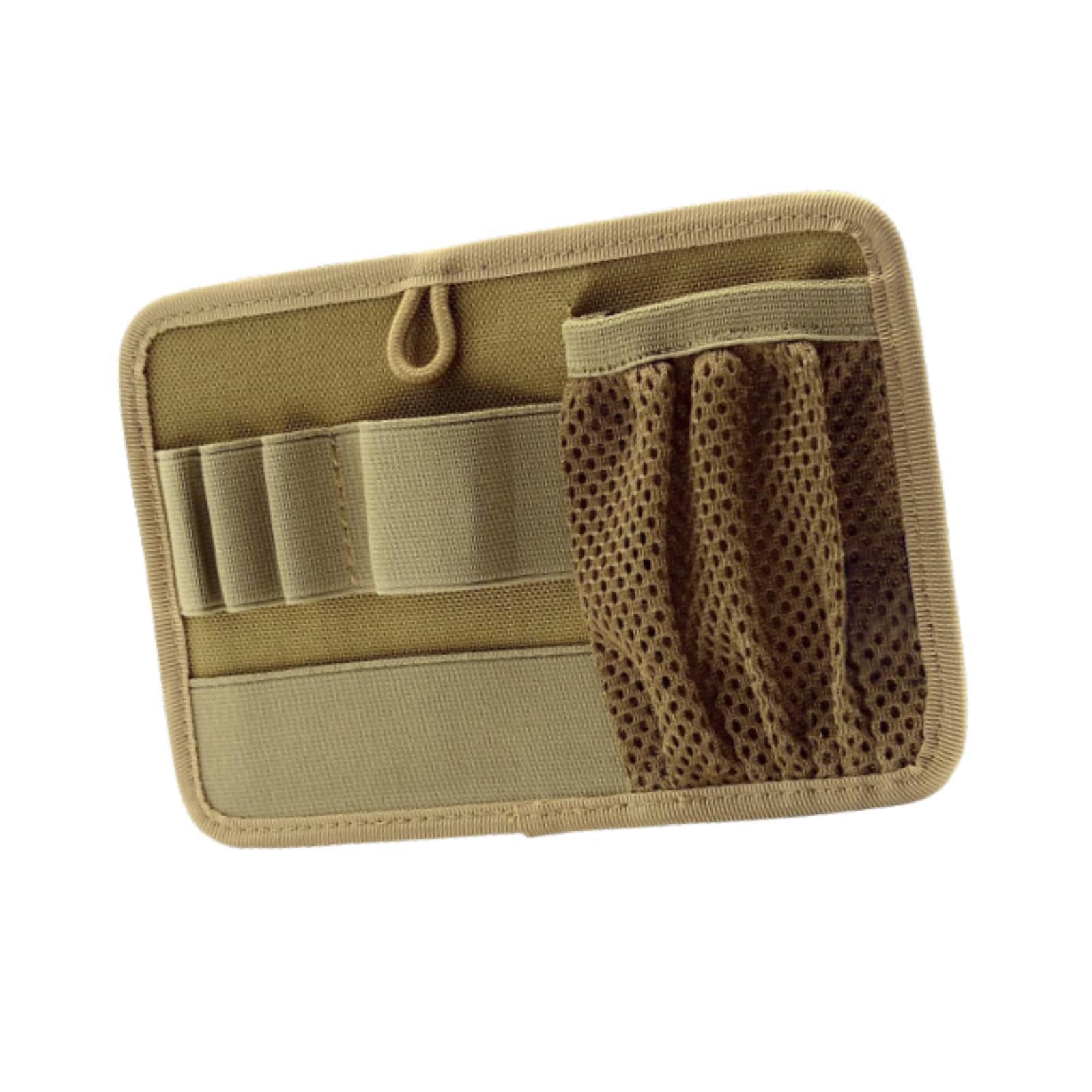 EDC Tool Organizer Board Portable Backpack Accessories for Holding Keychains Khaki