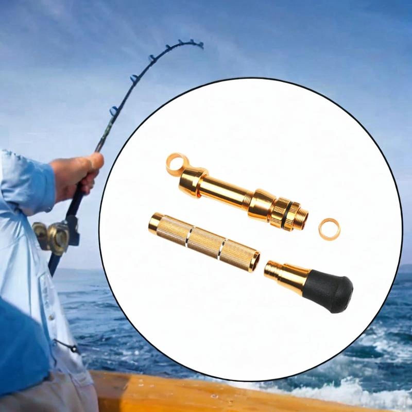 Boat Rod Reel Seat Portable Components Versatile Use Fishing Rod Handle Grip 18mm