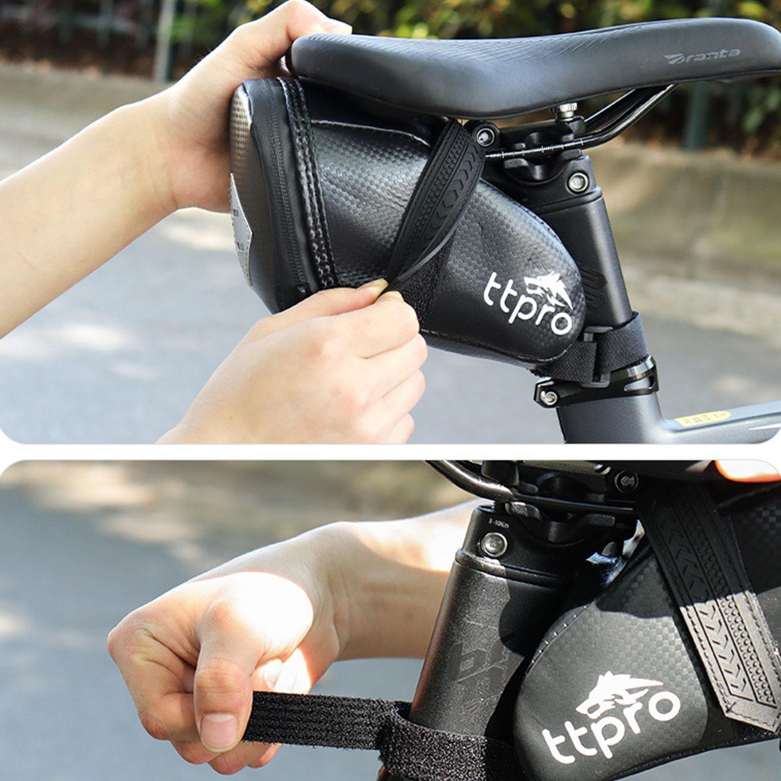 Bike Seat Saddle Bag Tail Pouch for Cycling Mountain Road Bikes Folding Bike