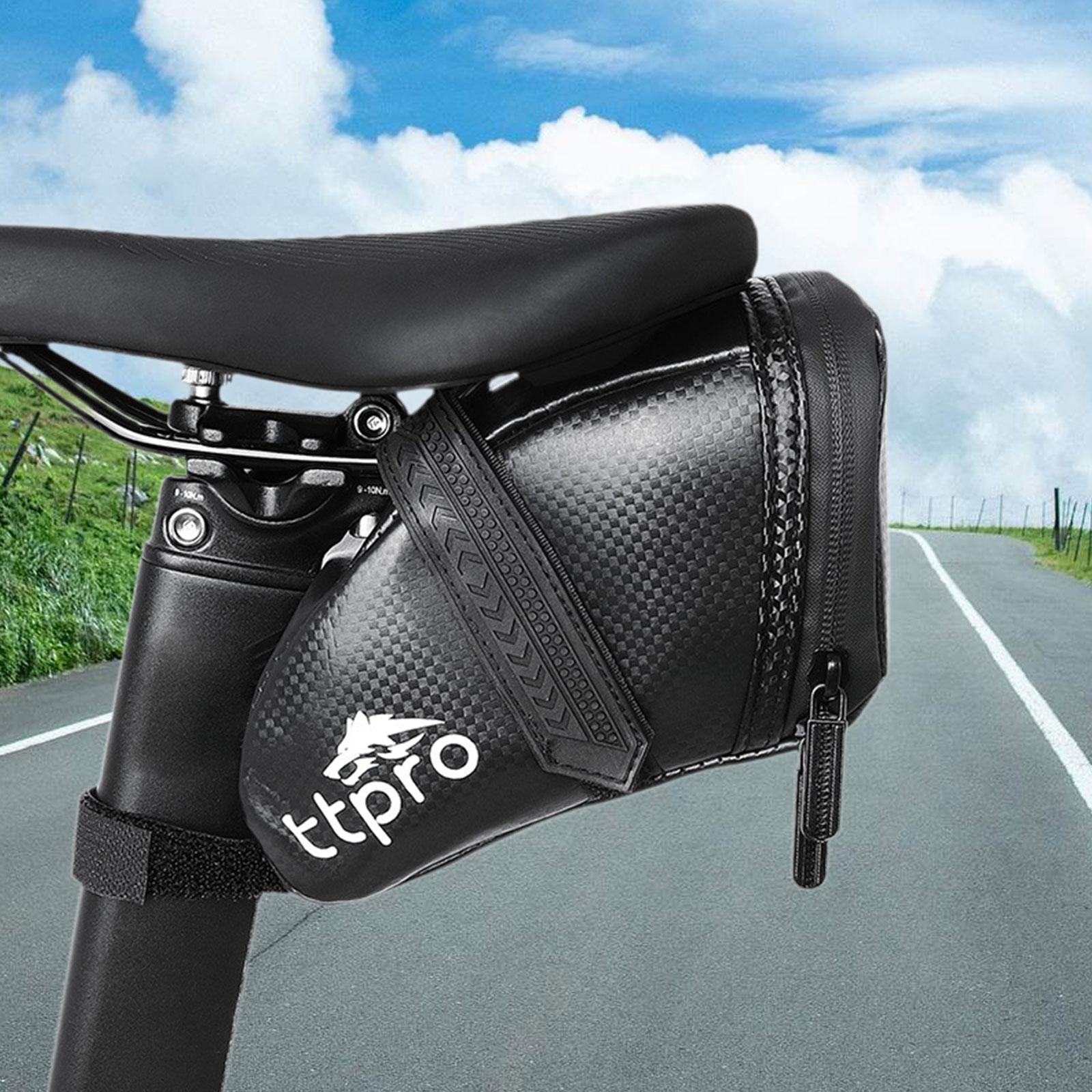 Bike Seat Saddle Bag Tail Pouch for Cycling Mountain Road Bikes Folding Bike